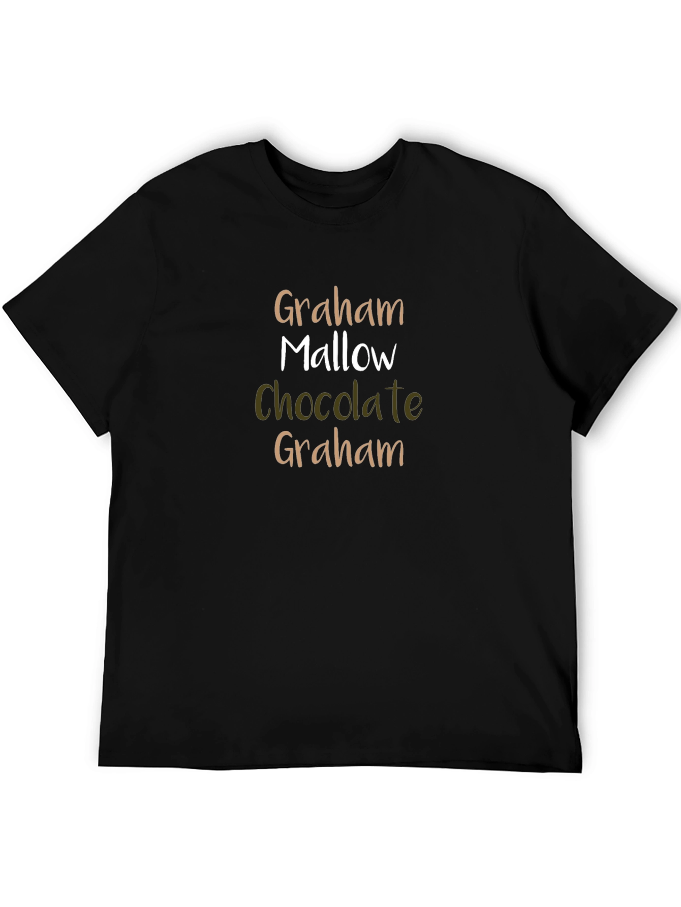 Graham Mallow Chocolate T-Shirt - Smores Lover Tee