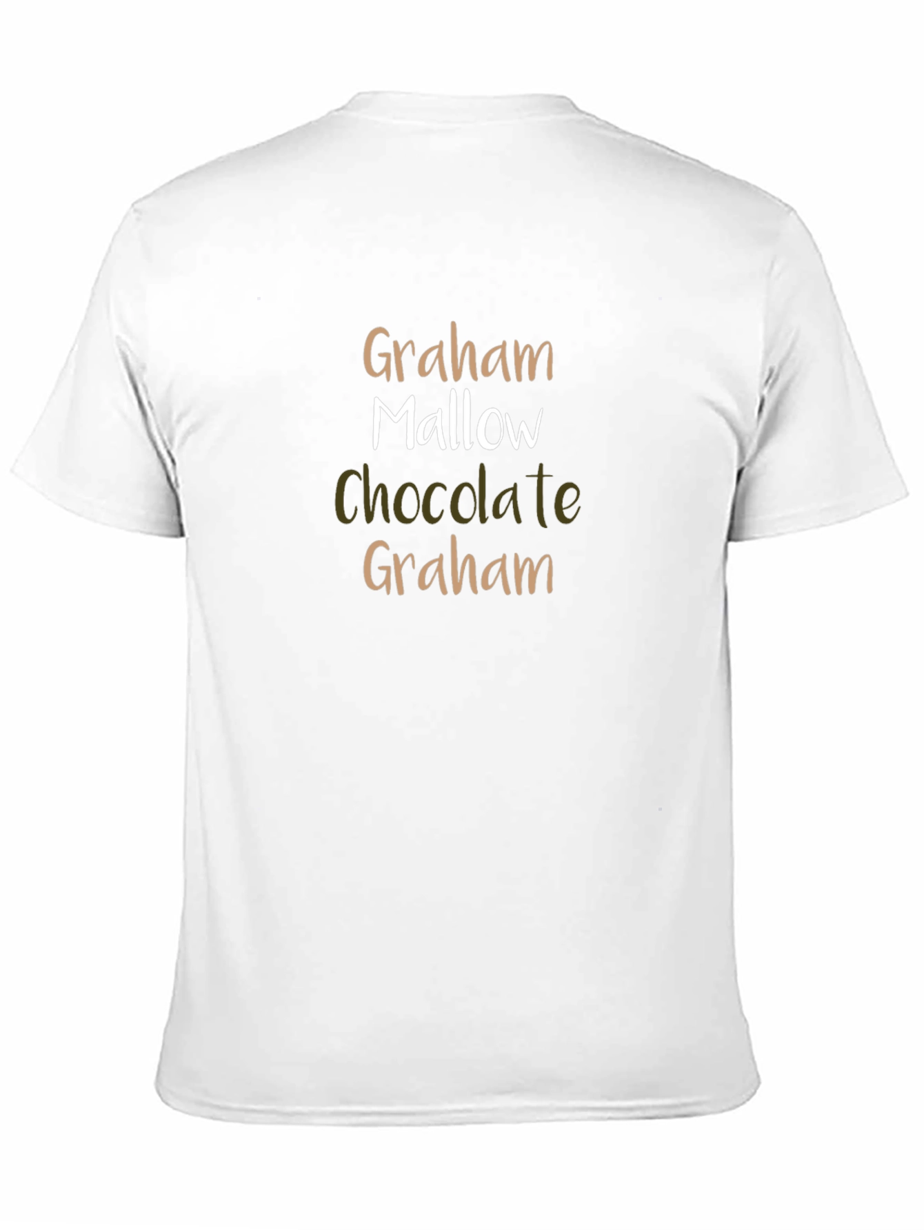 Graham Mallow Chocolate T-Shirt - Smores Lover Tee