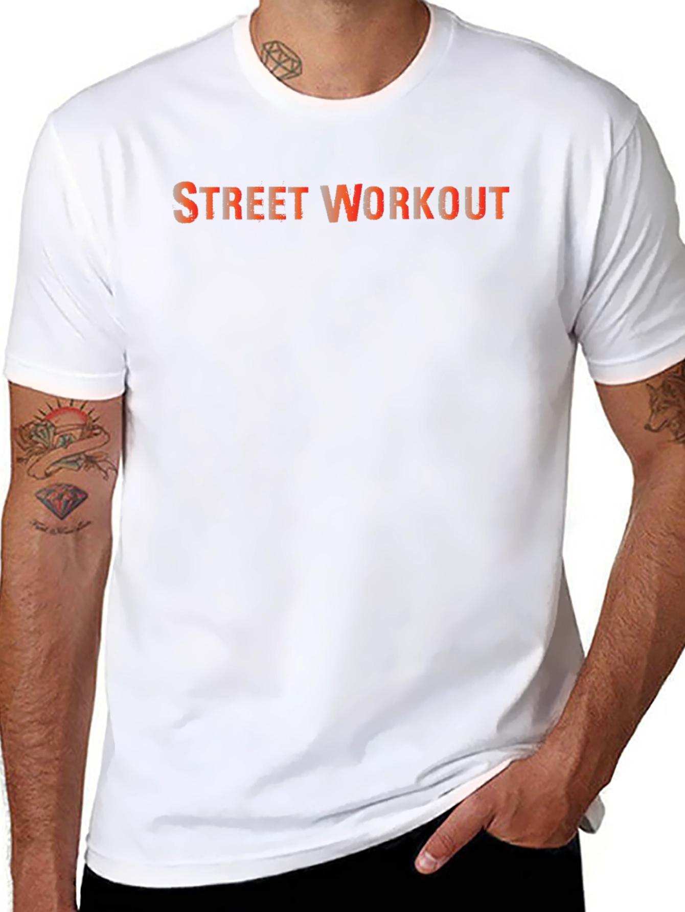 Street Workout Graphic Tee - Urban Fitness Apparel