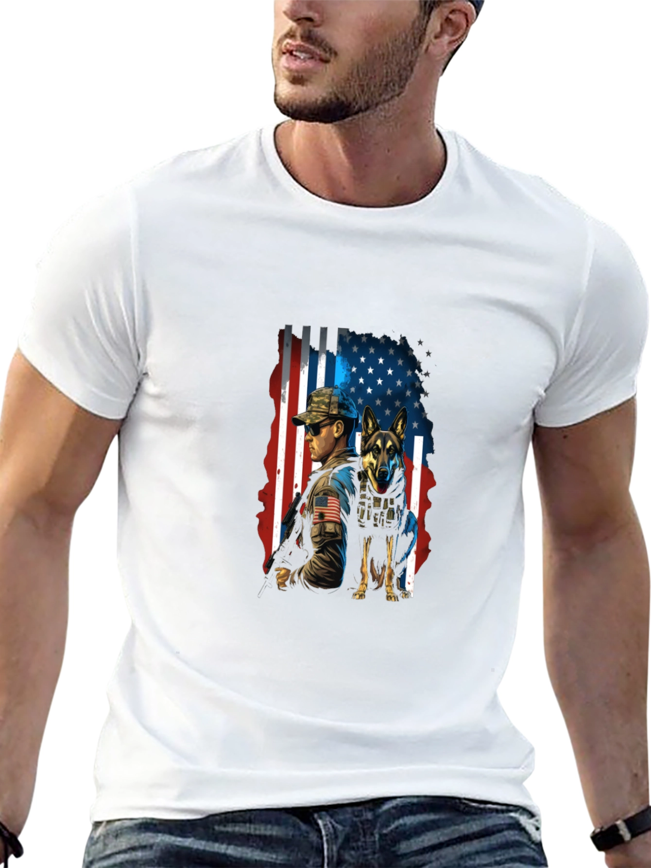 Patriotic K9 T-Shirt