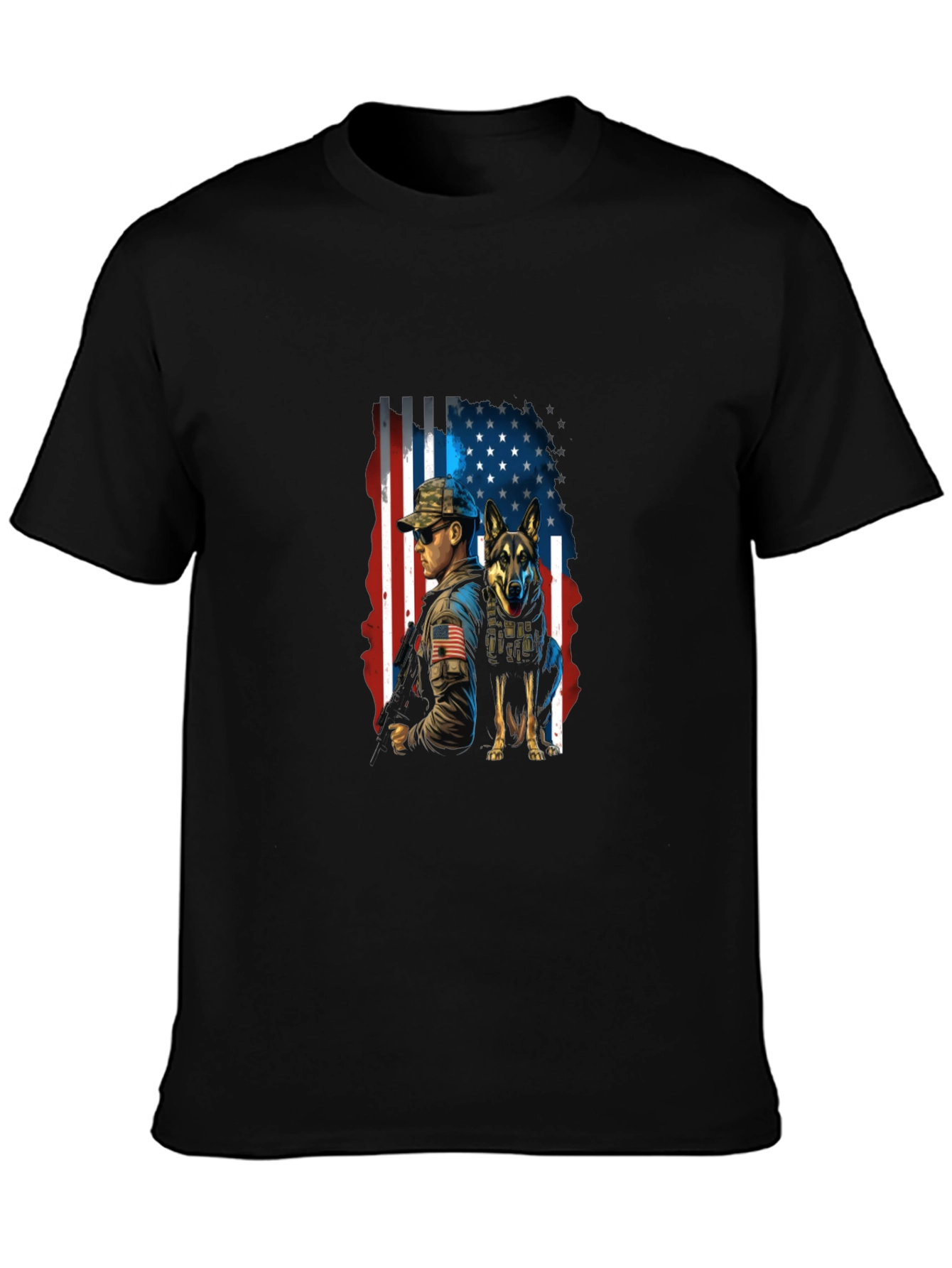 Patriotic K9 T-Shirt