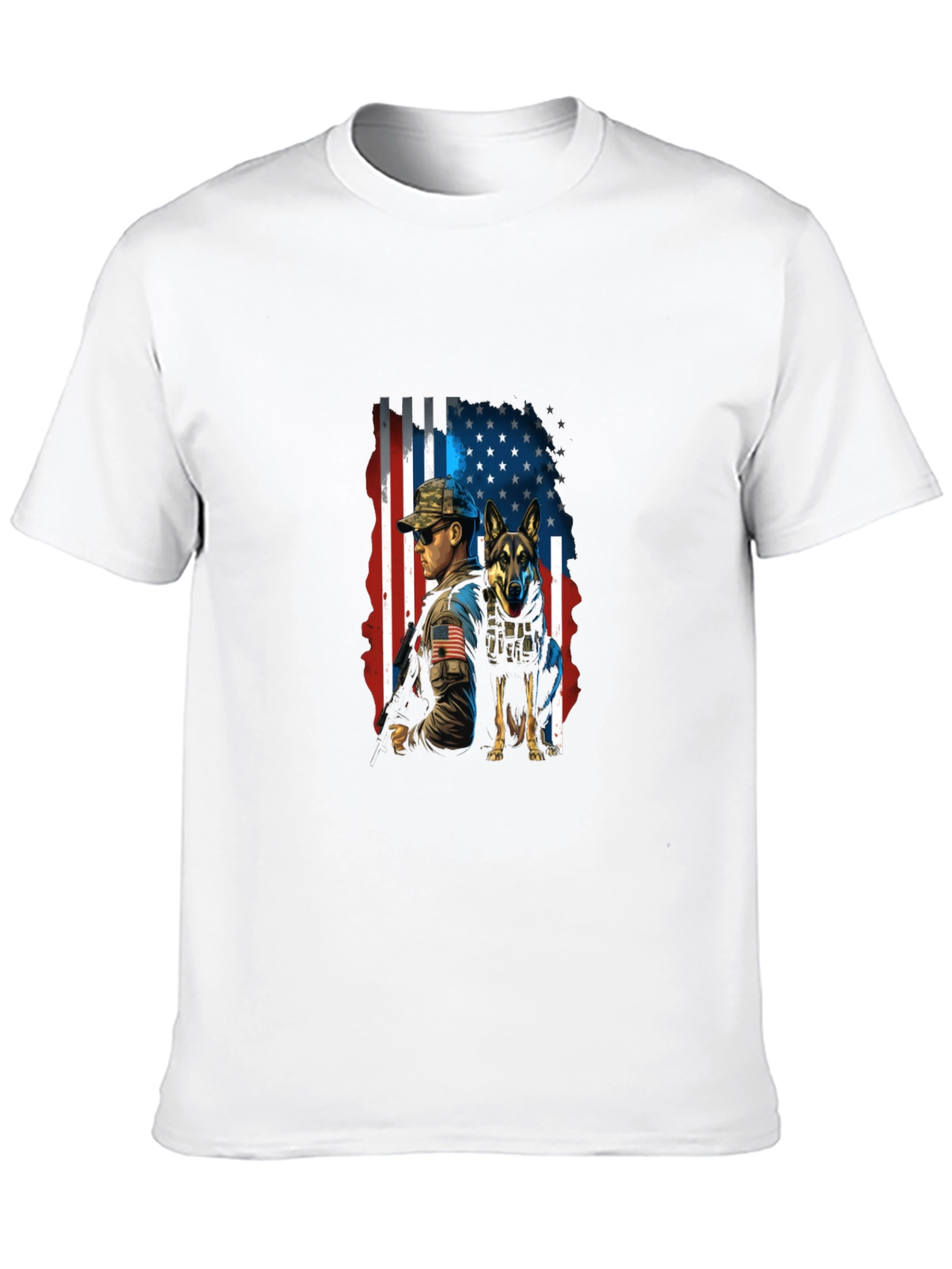Patriotic K9 T-Shirt