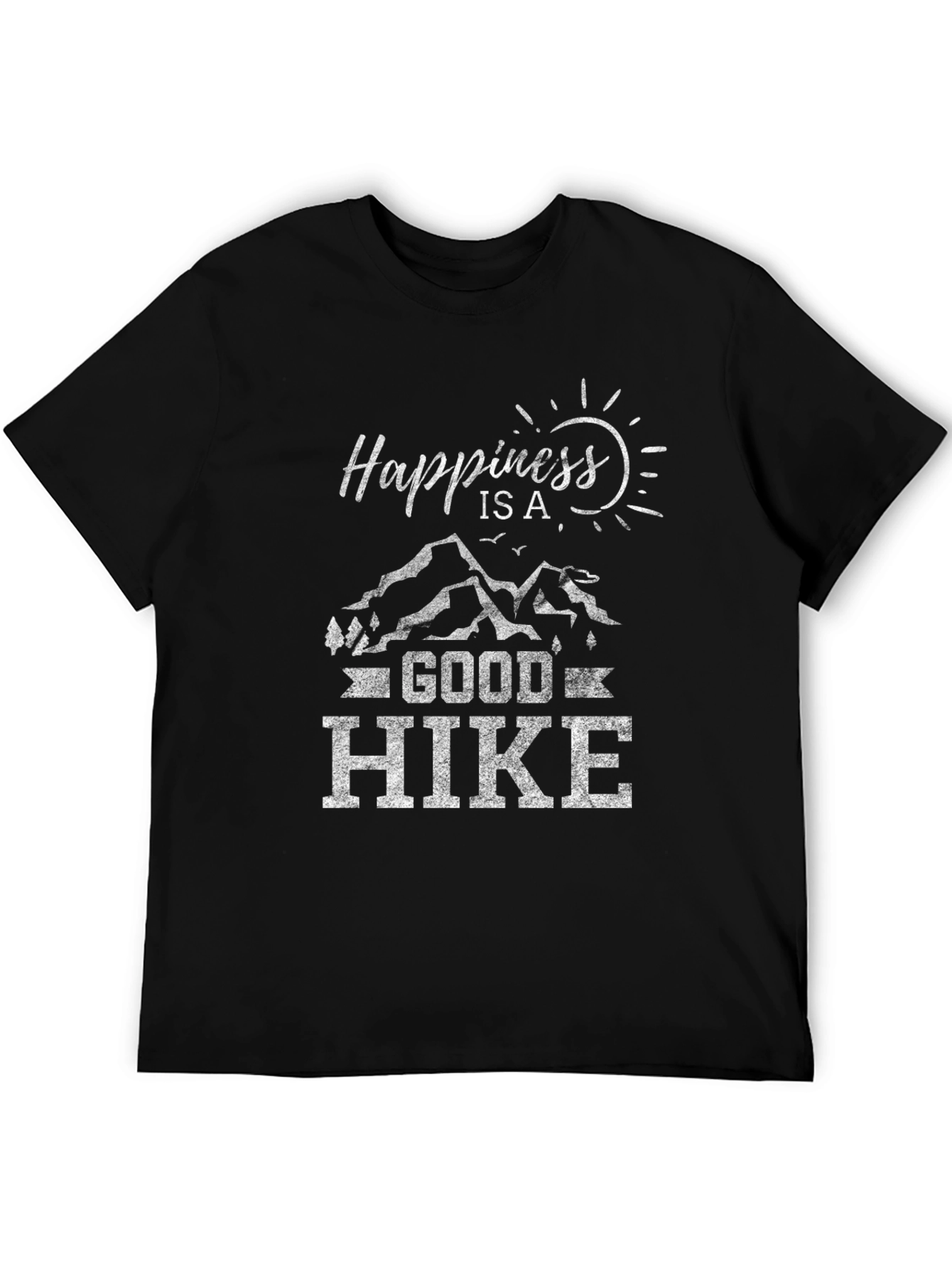 Happiness is a Good Hike Graphic T-Shirt