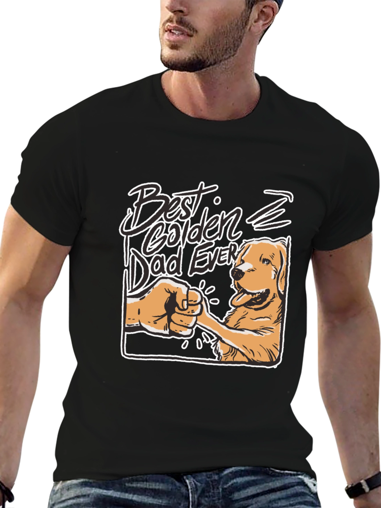 Best Golden Dad Ever T-Shirt