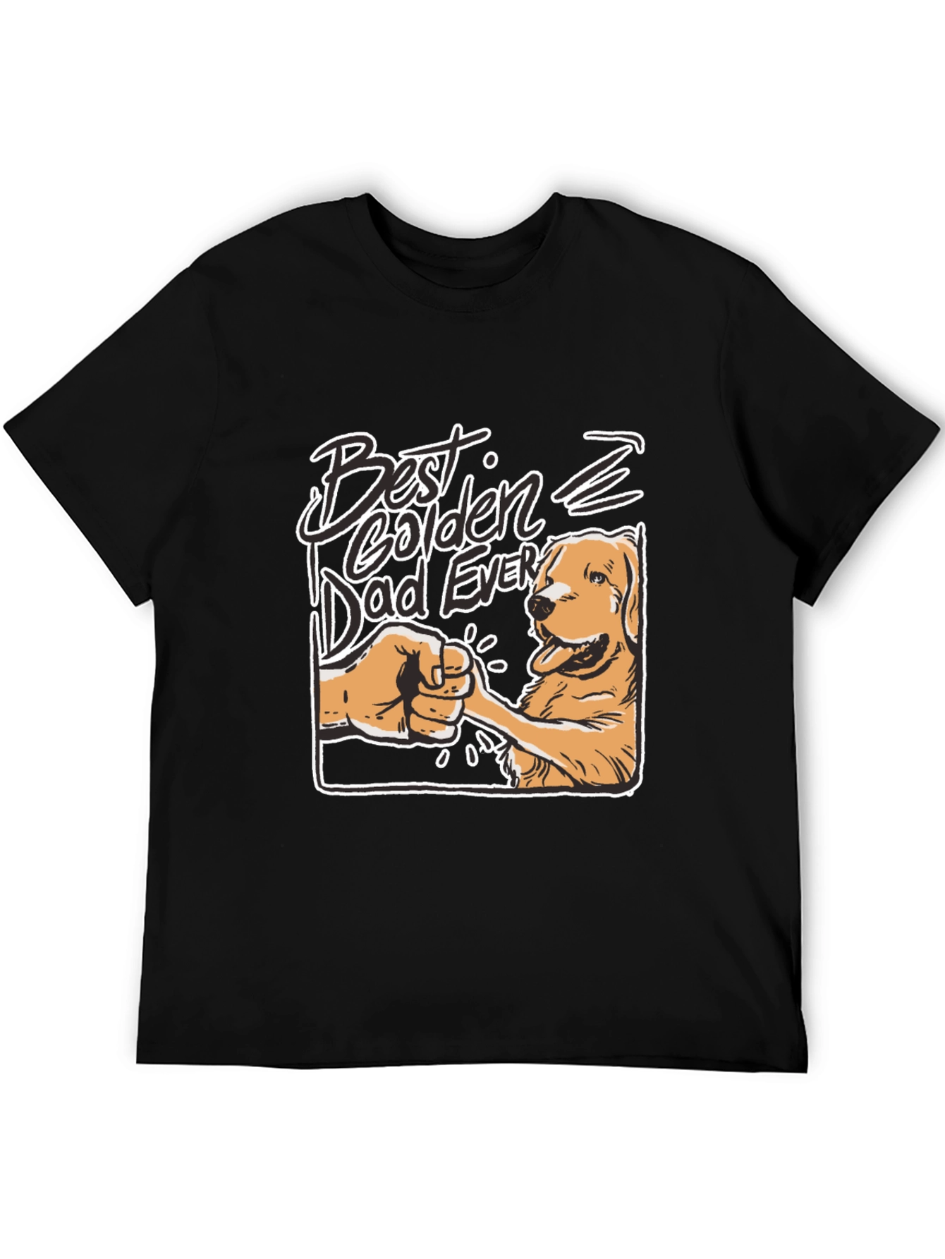 Best Golden Dad Ever T-Shirt