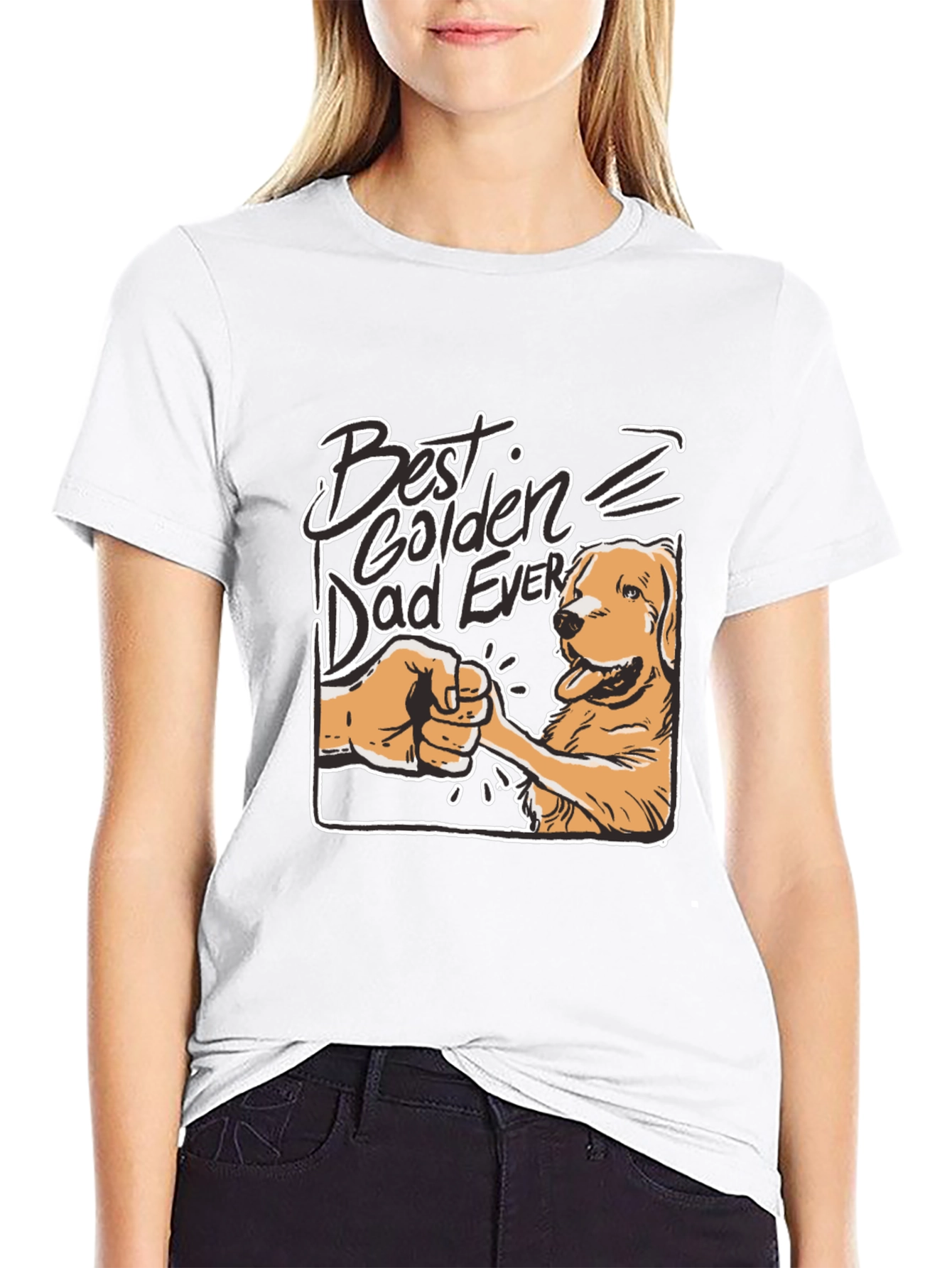 Best Golden Dad Ever T-Shirt