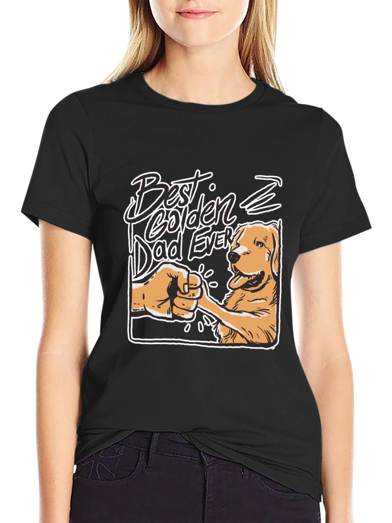 Best Golden Dad Ever T-Shirt