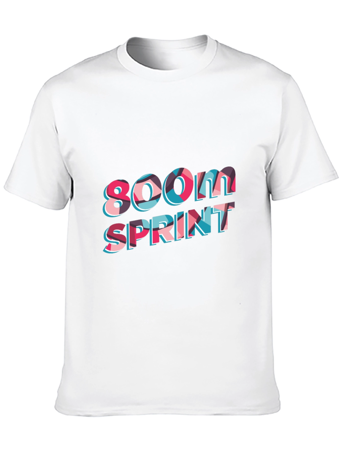 800M Sprint Black T-Shirt