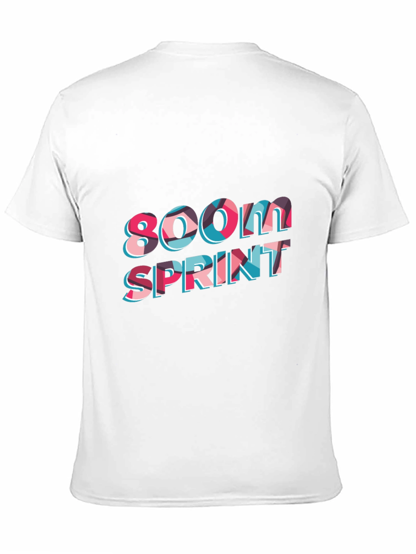 800M Sprint Black T-Shirt