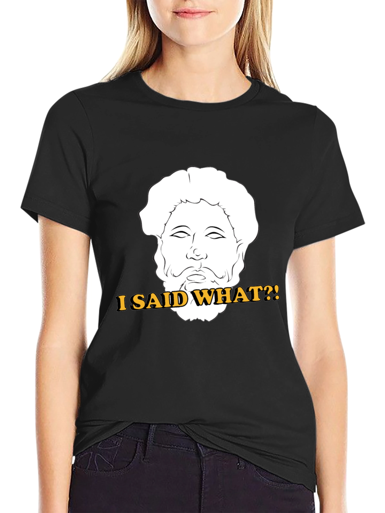 I Said What?! T-Shirt - Marcus Aurelius Graphic Tee