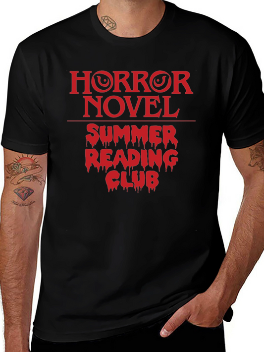 Horror Novel Summer Reading Club T-Shirt