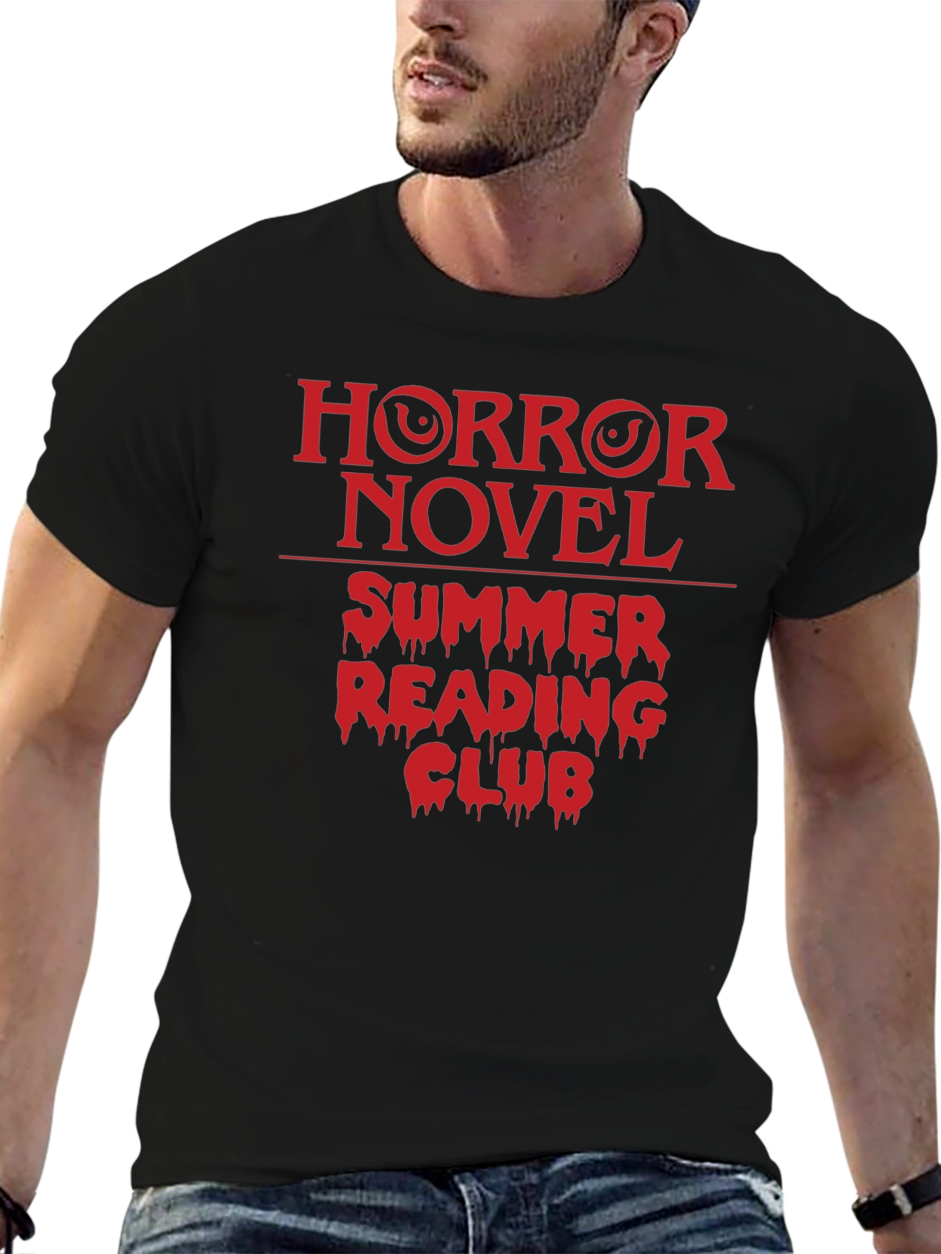 Horror Novel Summer Reading Club T-Shirt