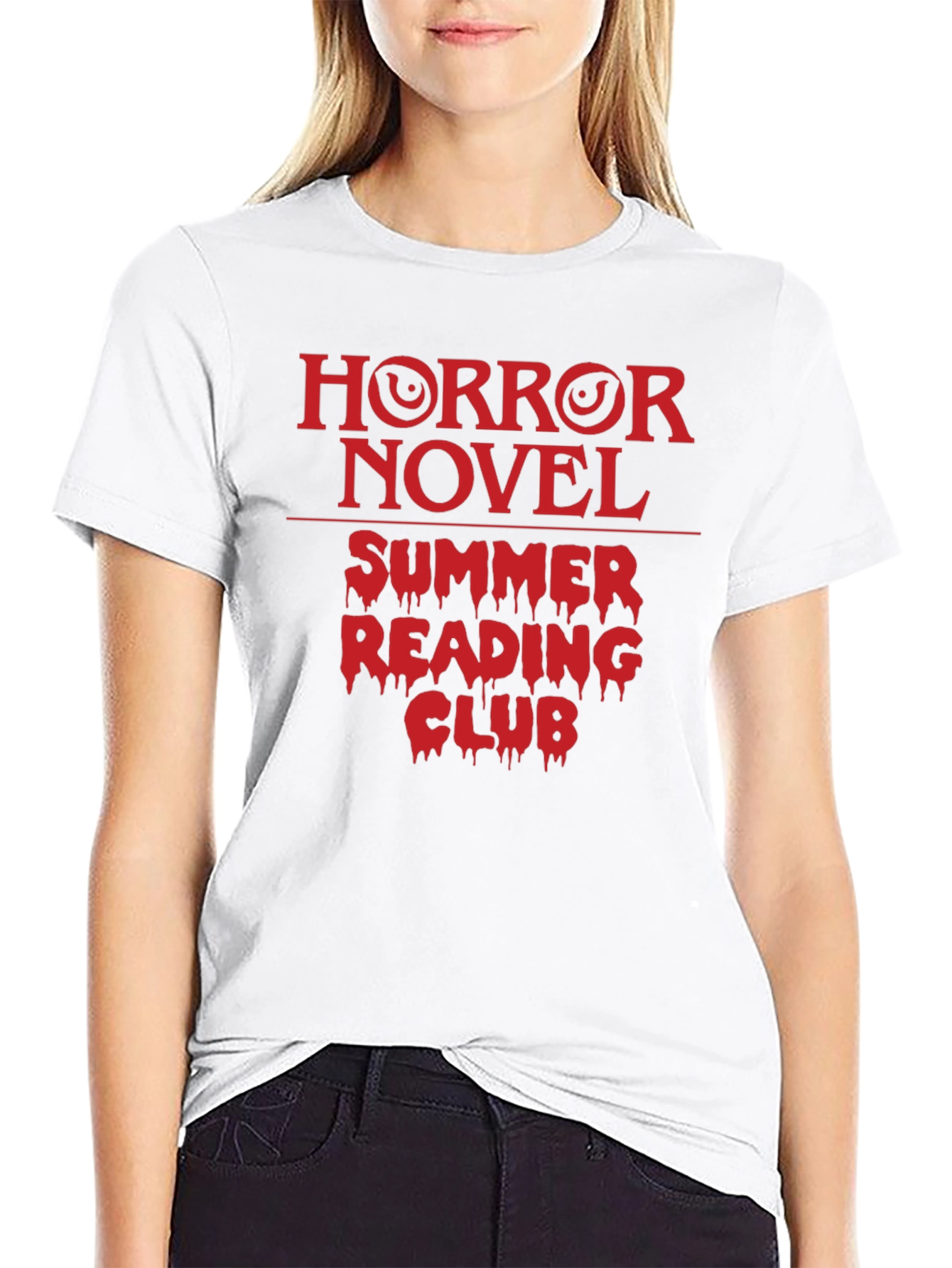 Horror Novel Summer Reading Club T-Shirt
