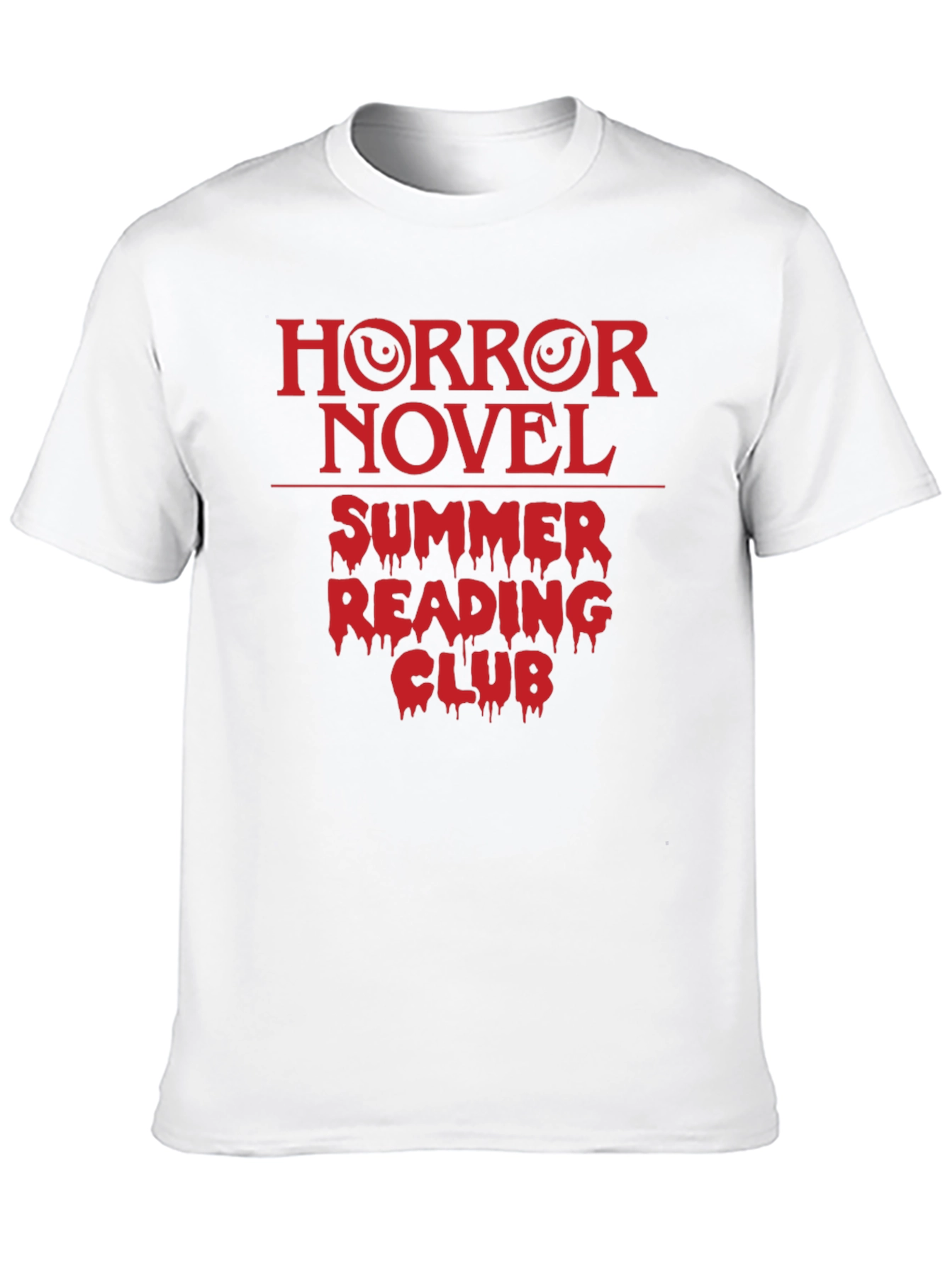 Horror Novel Summer Reading Club T-Shirt