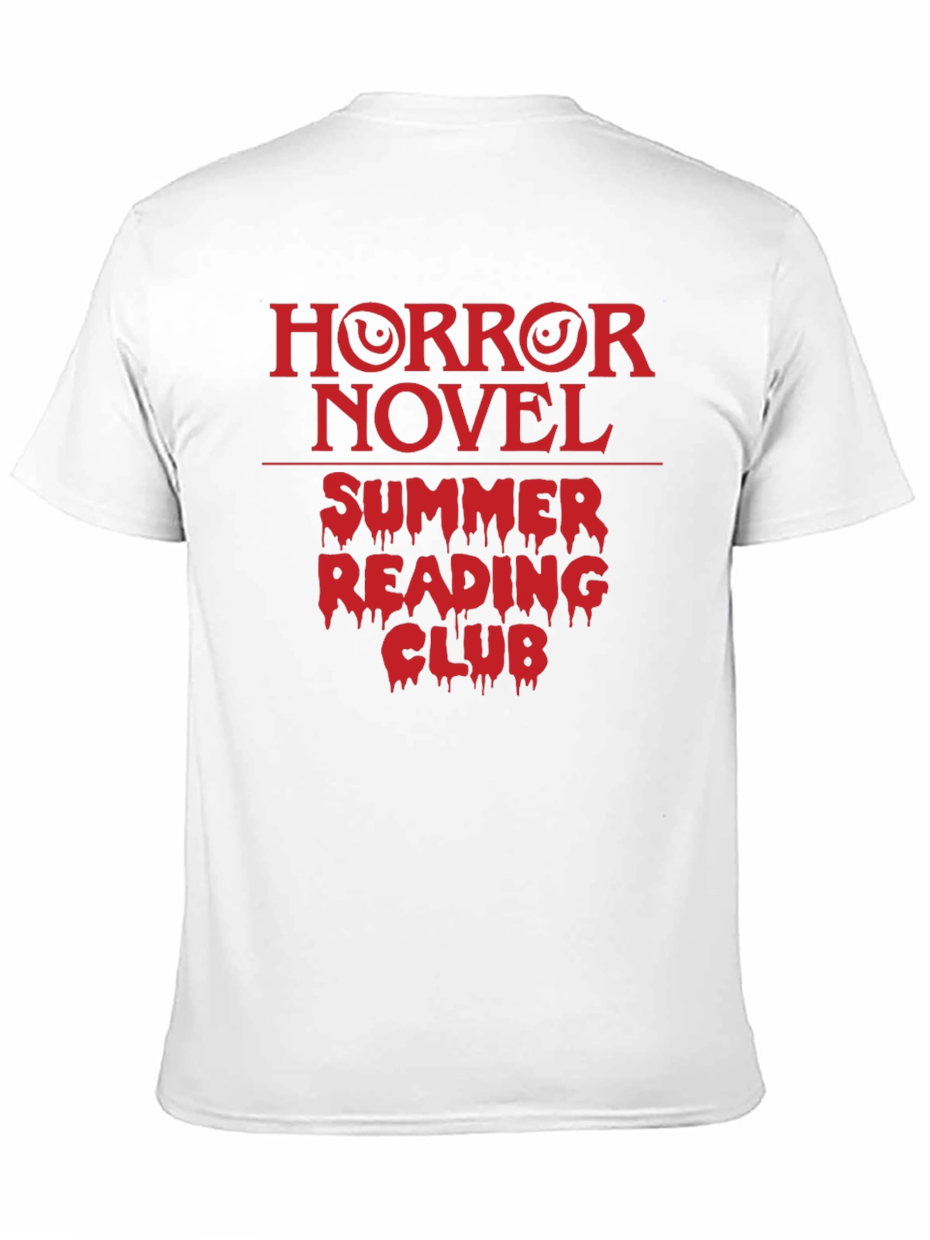 Horror Novel Summer Reading Club T-Shirt