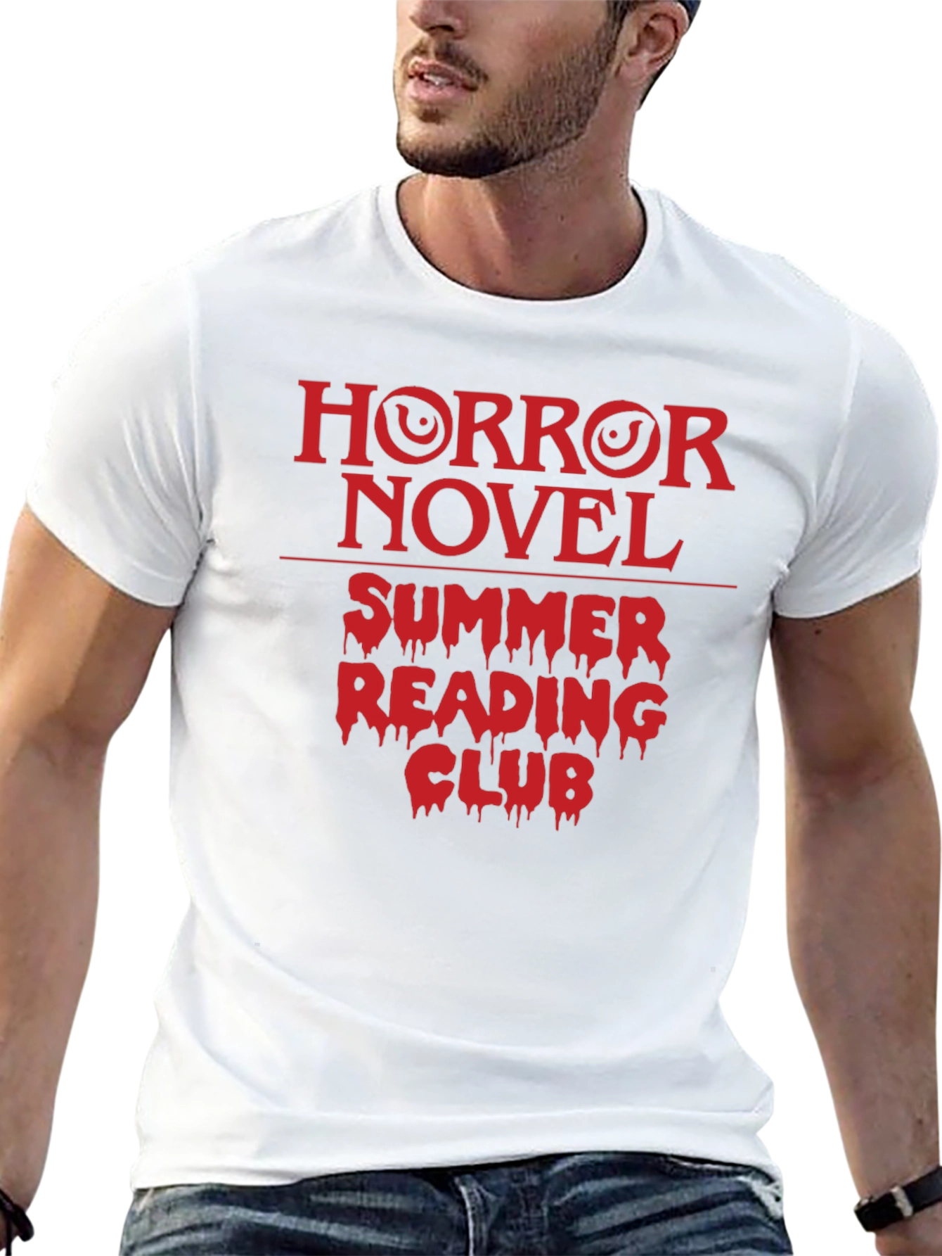 Horror Novel Summer Reading Club T-Shirt