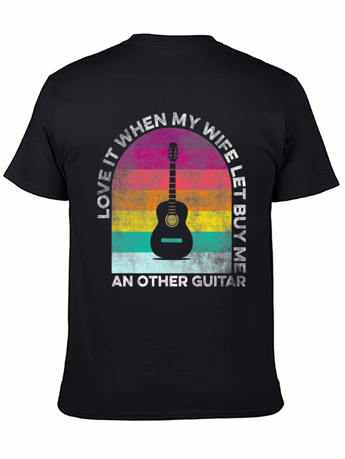 Guitar Lover T-Shirt: My Wife Buys Me Guitars!