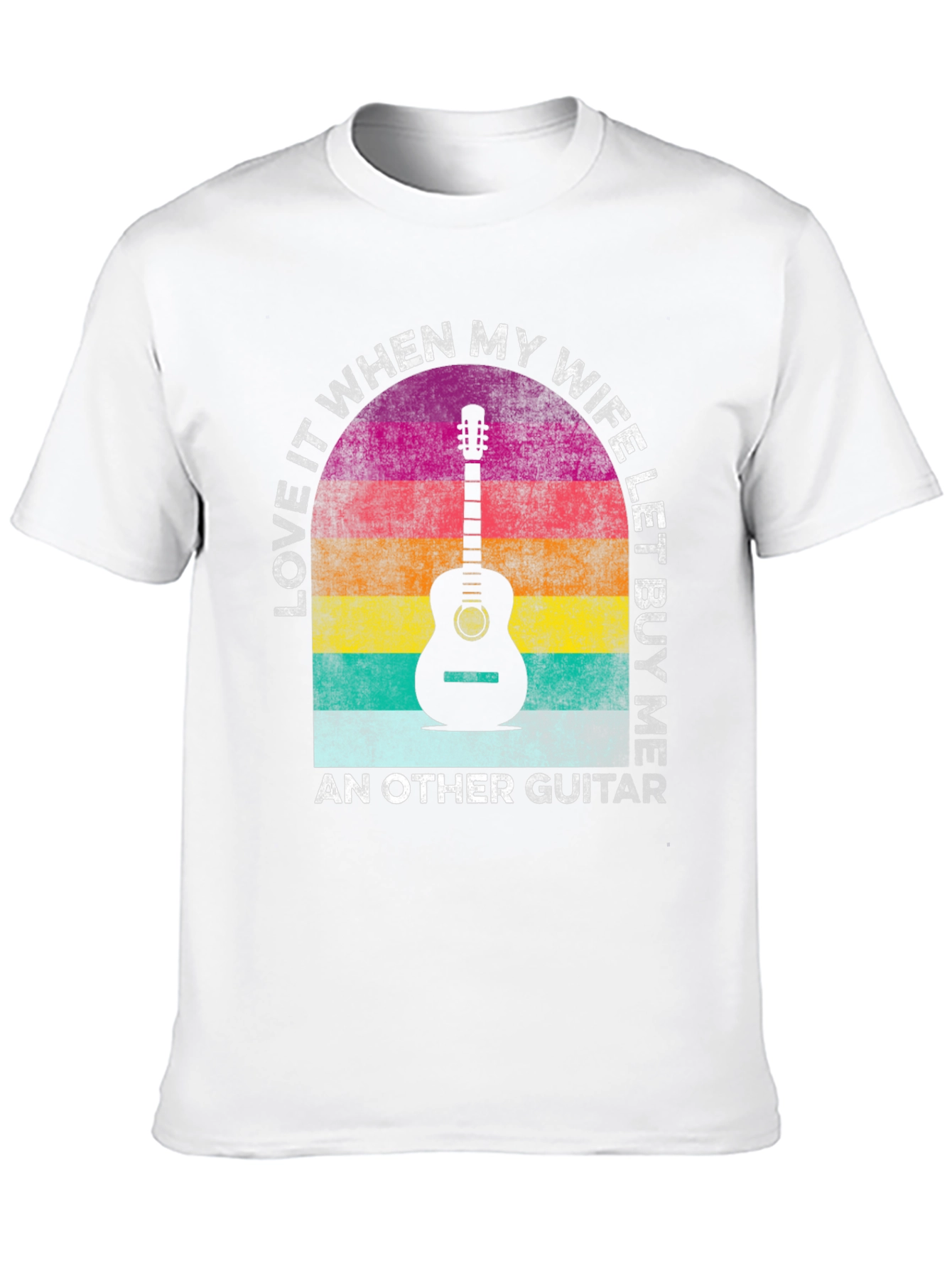 Guitar Lover T-Shirt: My Wife Buys Me Guitars!
