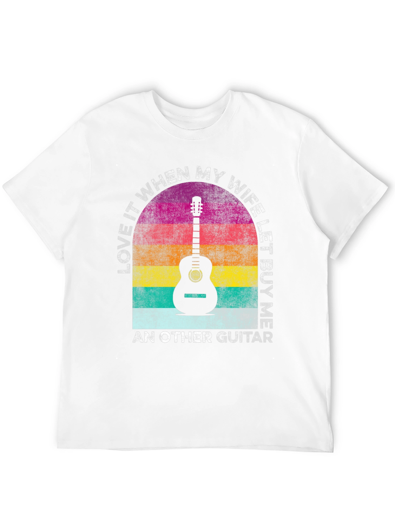 Guitar Lover T-Shirt: My Wife Buys Me Guitars!