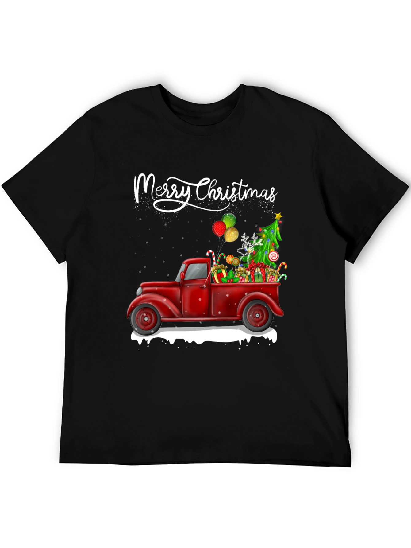 Merry Christmas Truck T-Shirt