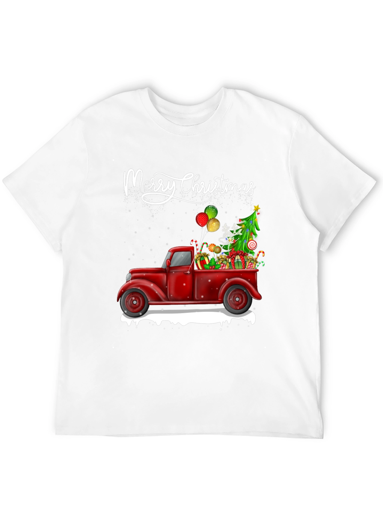 Merry Christmas Truck T-Shirt
