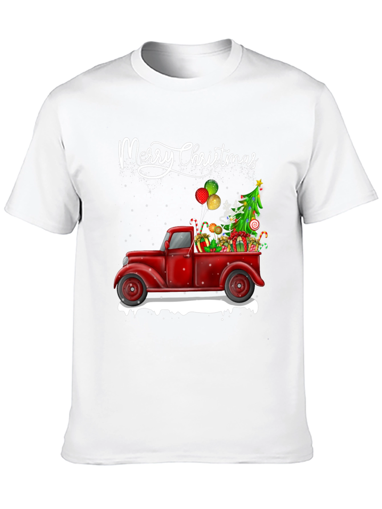 Merry Christmas Truck T-Shirt