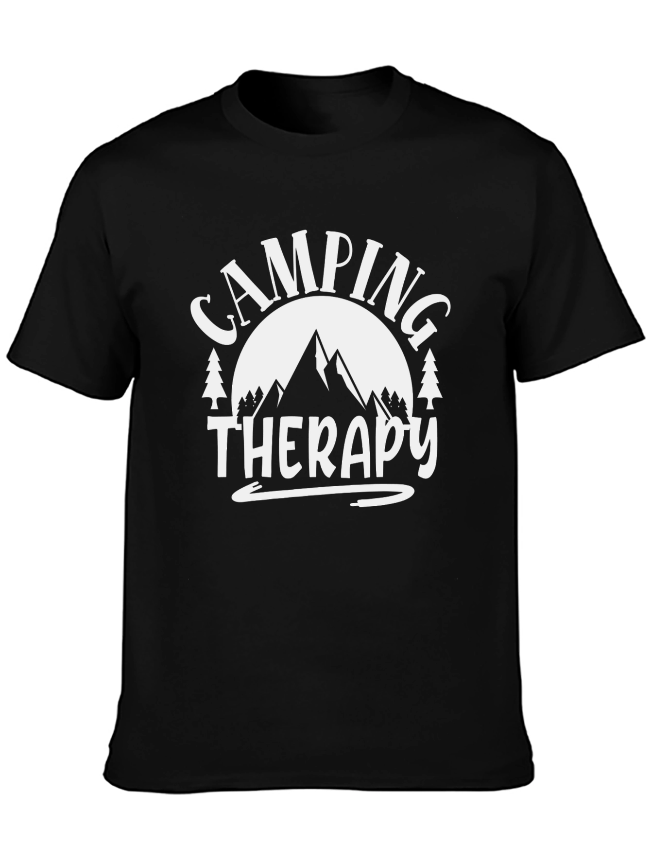 Camping Therapy T-Shirt - Outdoor Adventure Tee
