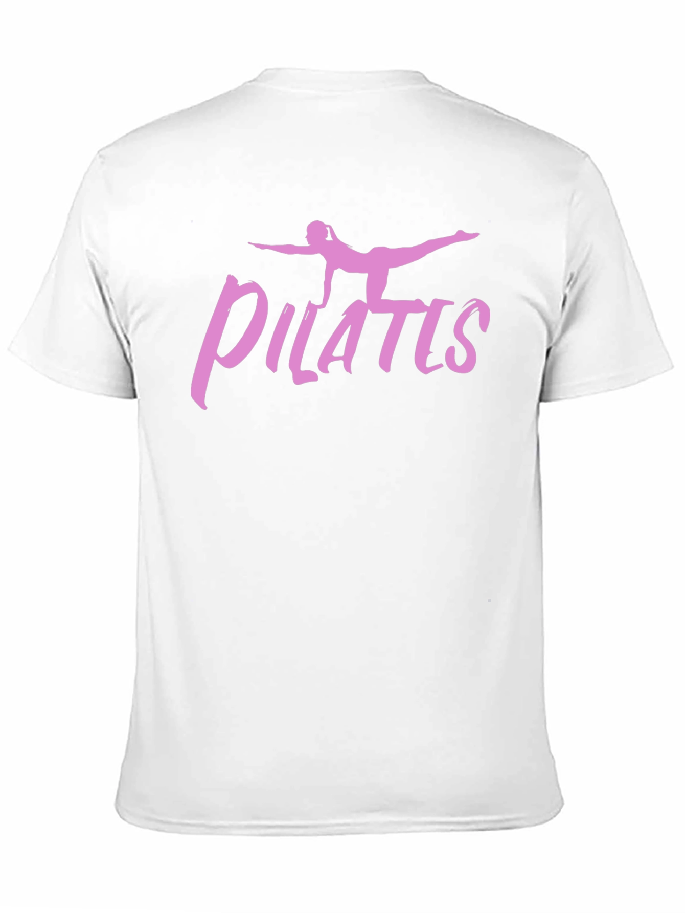Pilates Pose Graphic Tee - Black