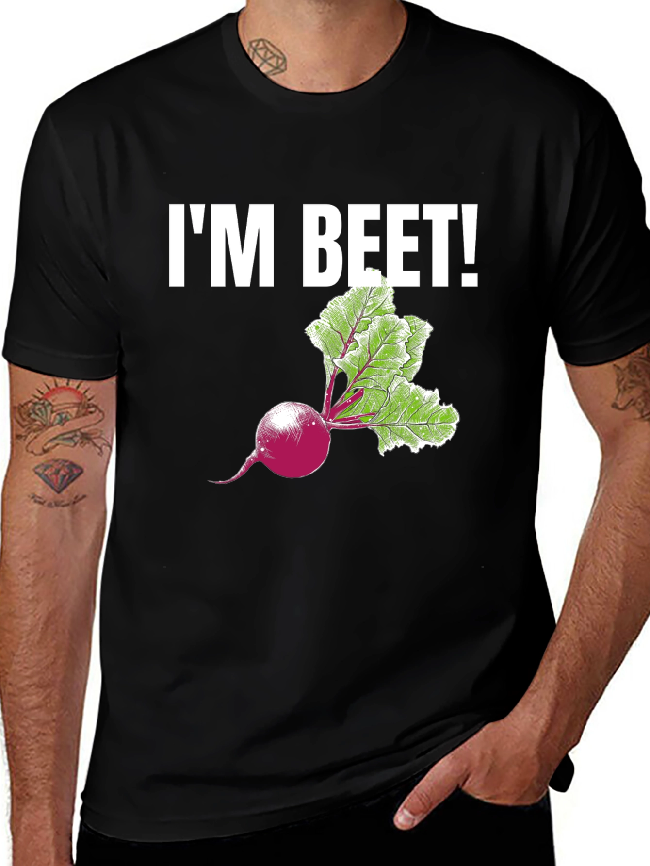 Im Beet! Graphic T-Shirt - Vegetable Pun Tee