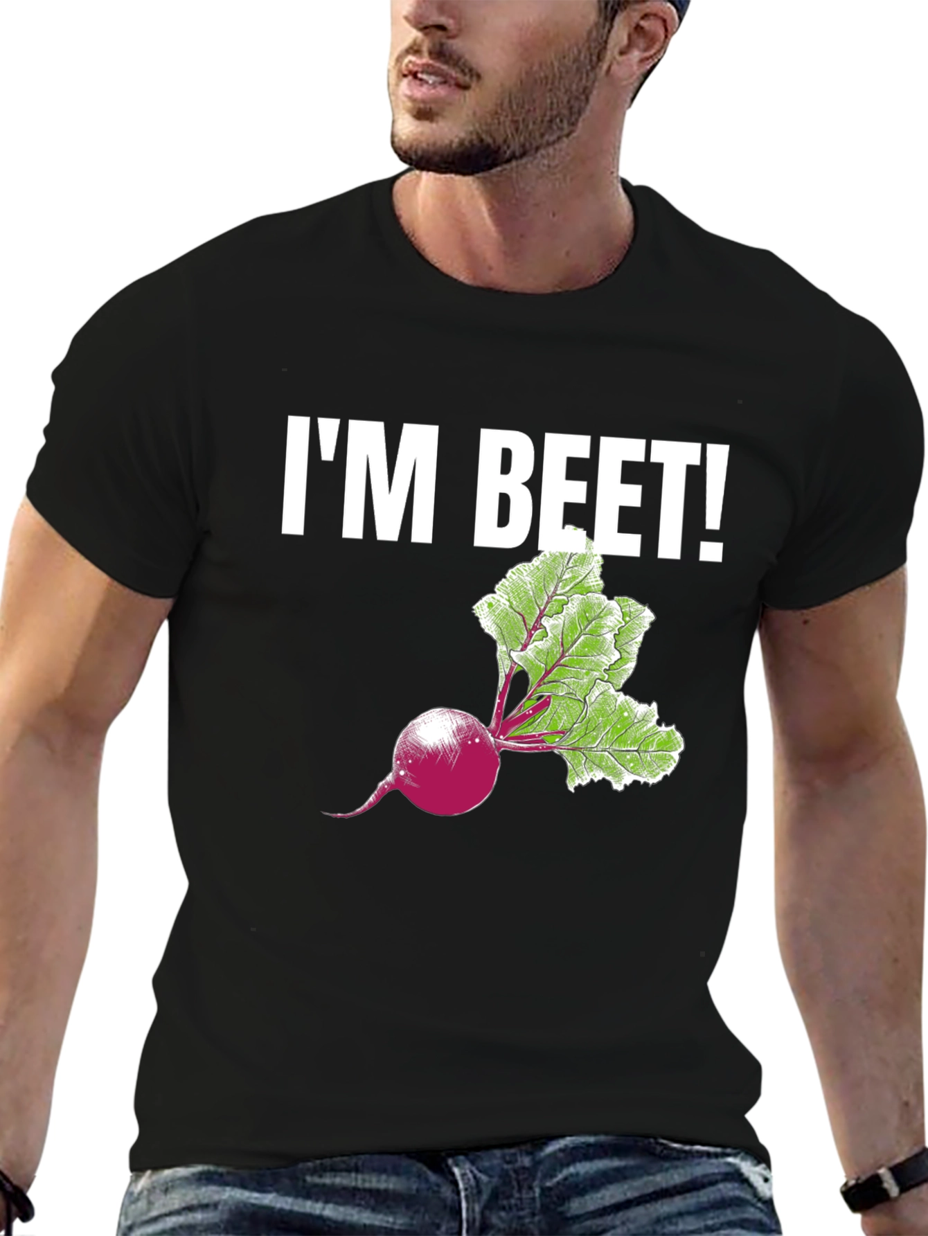 Im Beet! Graphic T-Shirt - Vegetable Pun Tee