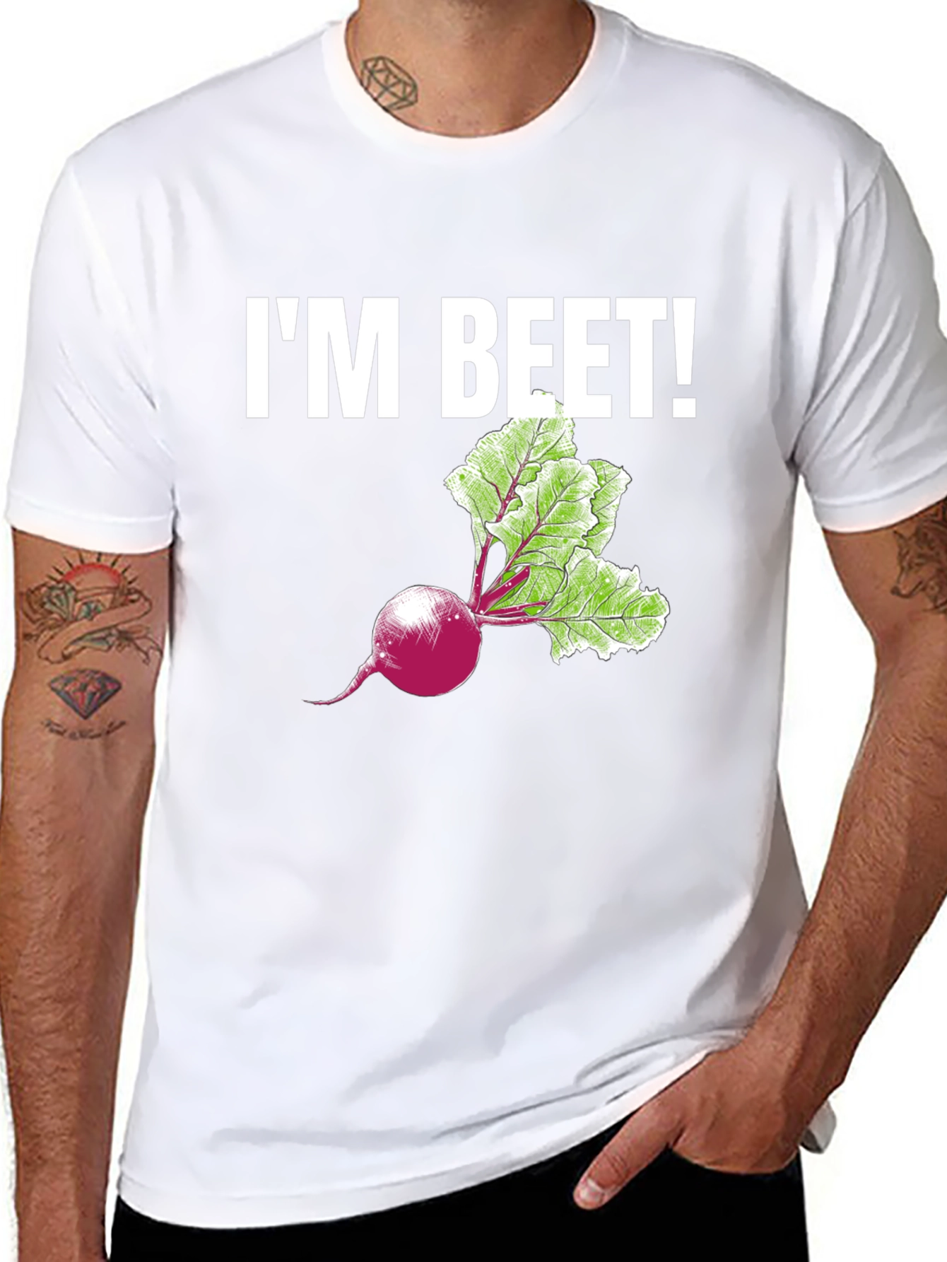 Im Beet! Graphic T-Shirt - Vegetable Pun Tee