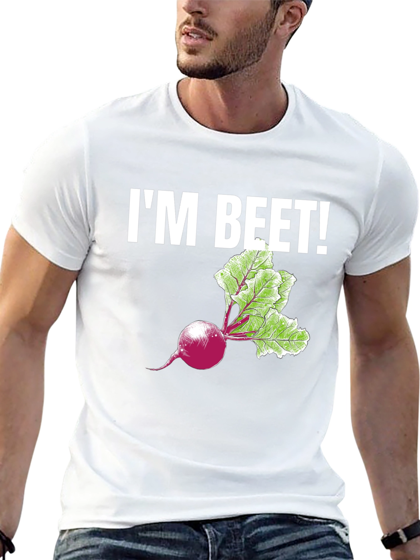 Im Beet! Graphic T-Shirt - Vegetable Pun Tee