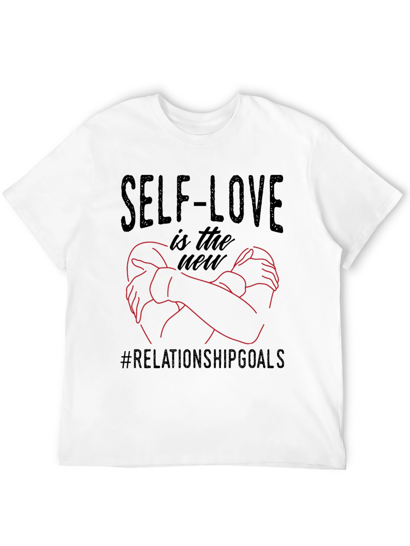 Self-Love Relationship Goals Graphic Tee