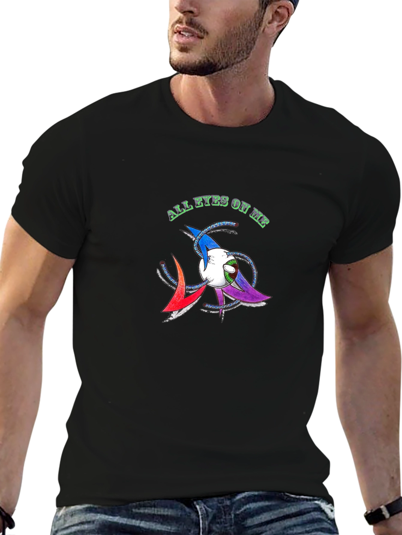 All Eyes On Me Graphic T-Shirt