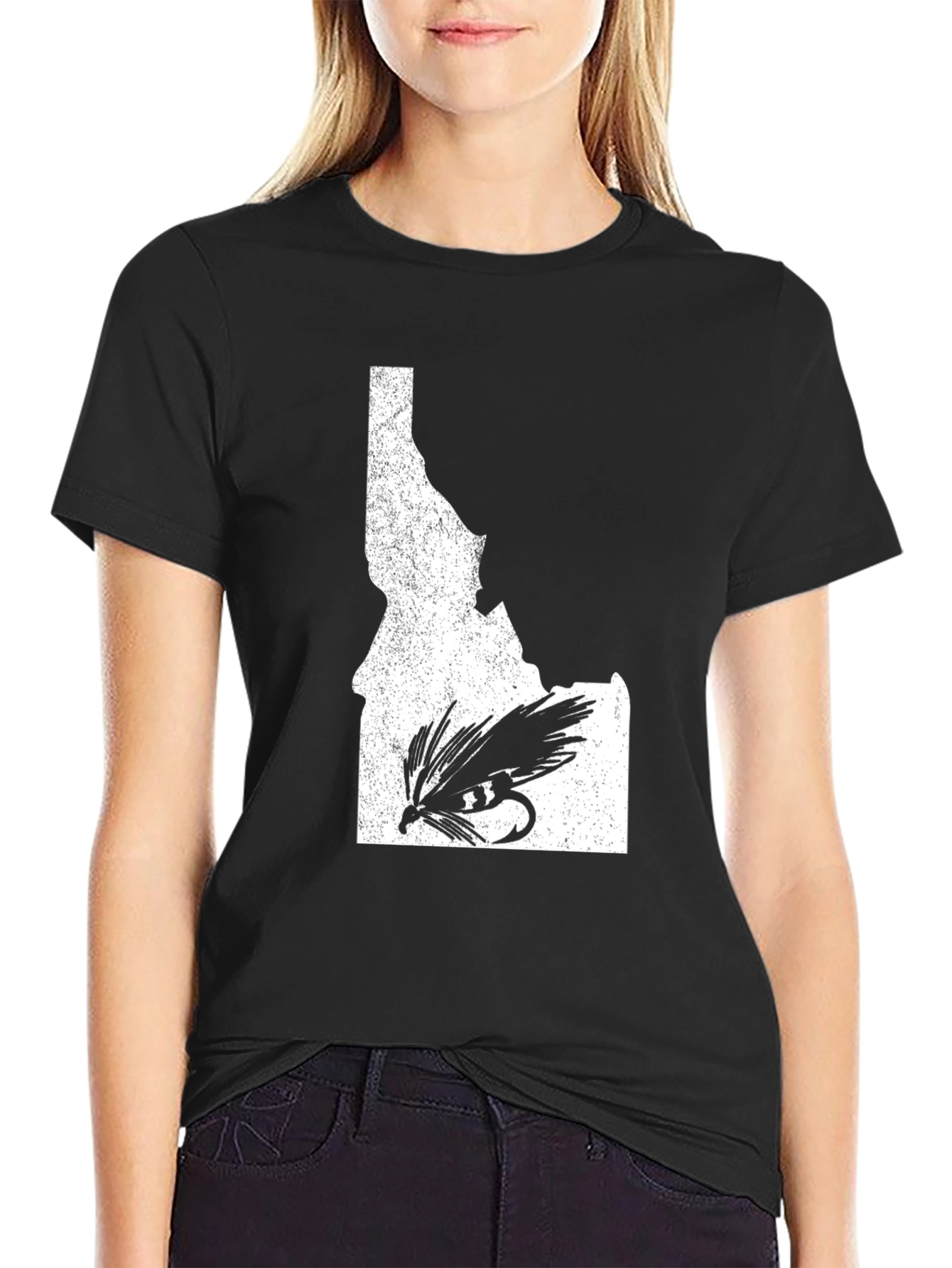 Idaho Fishing Fly T-Shirt