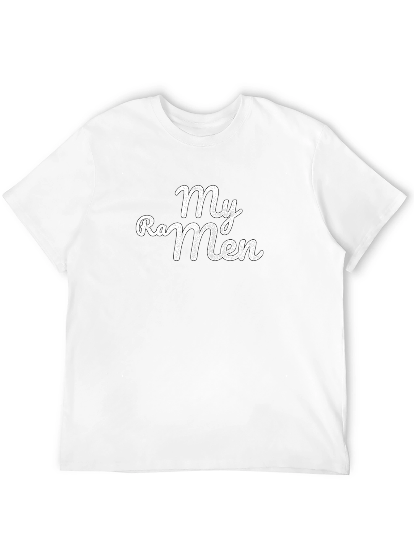My Ramen Graphic Tee - Black Casual Shirt