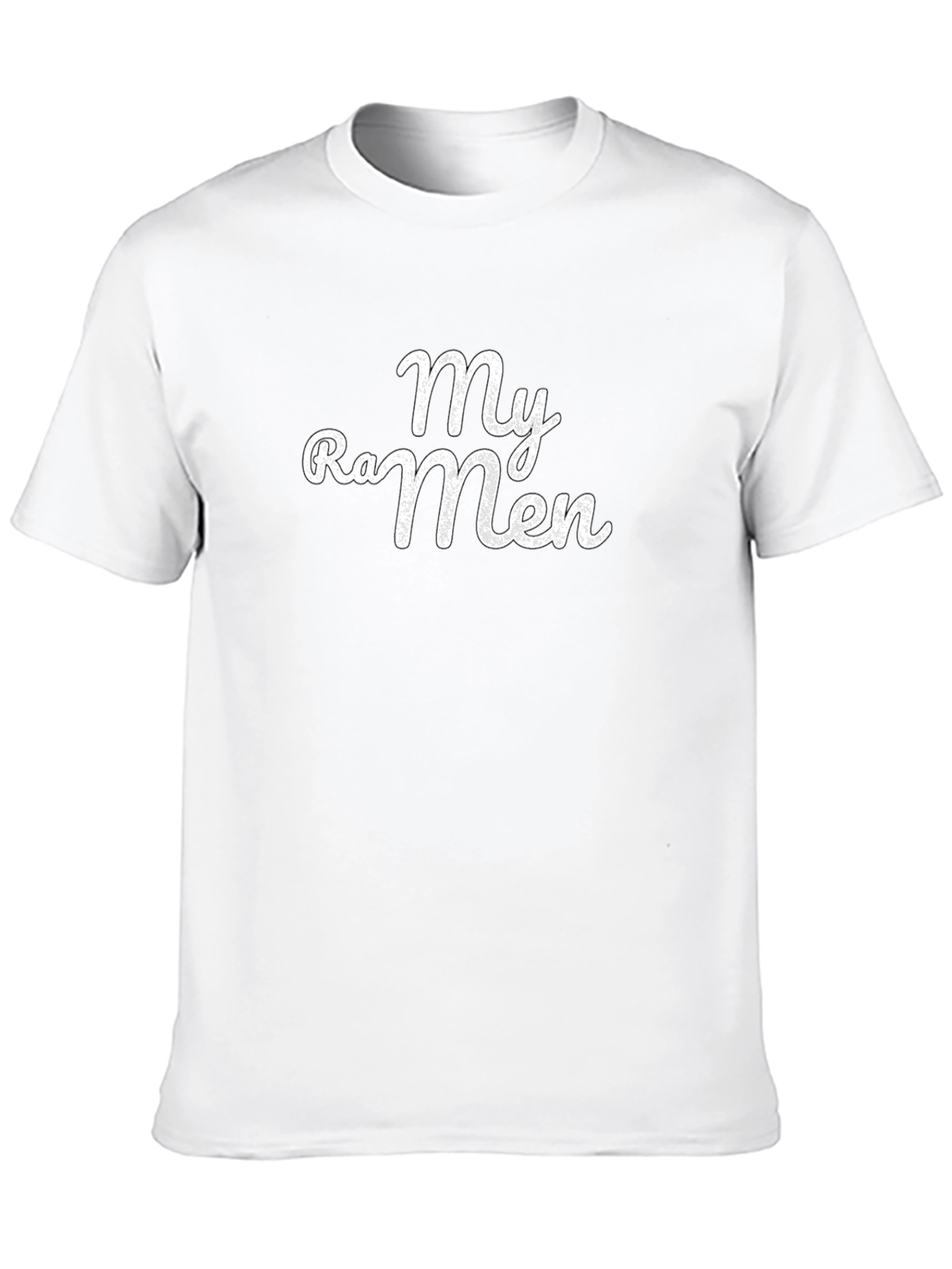 My Ramen Graphic Tee - Black Casual Shirt