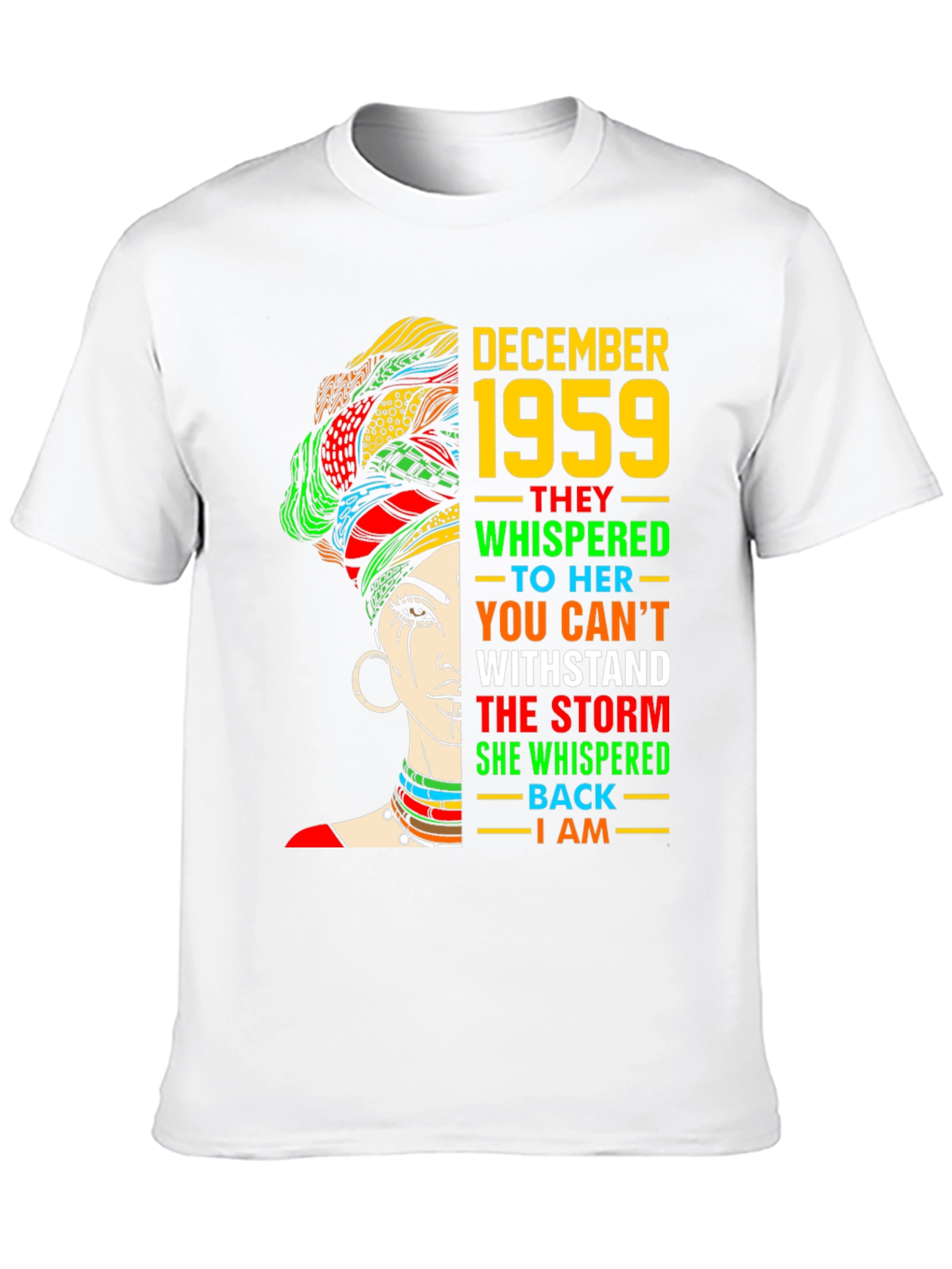 December 1959 Birthday T-Shirt for Women