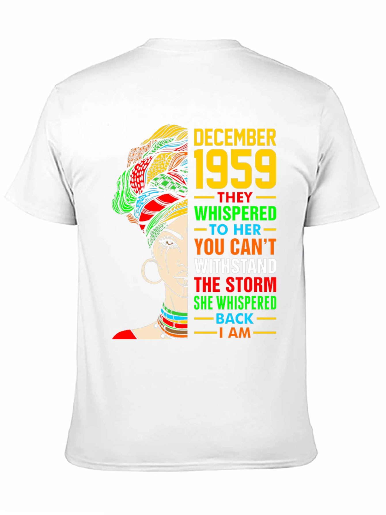 December 1959 Birthday T-Shirt for Women