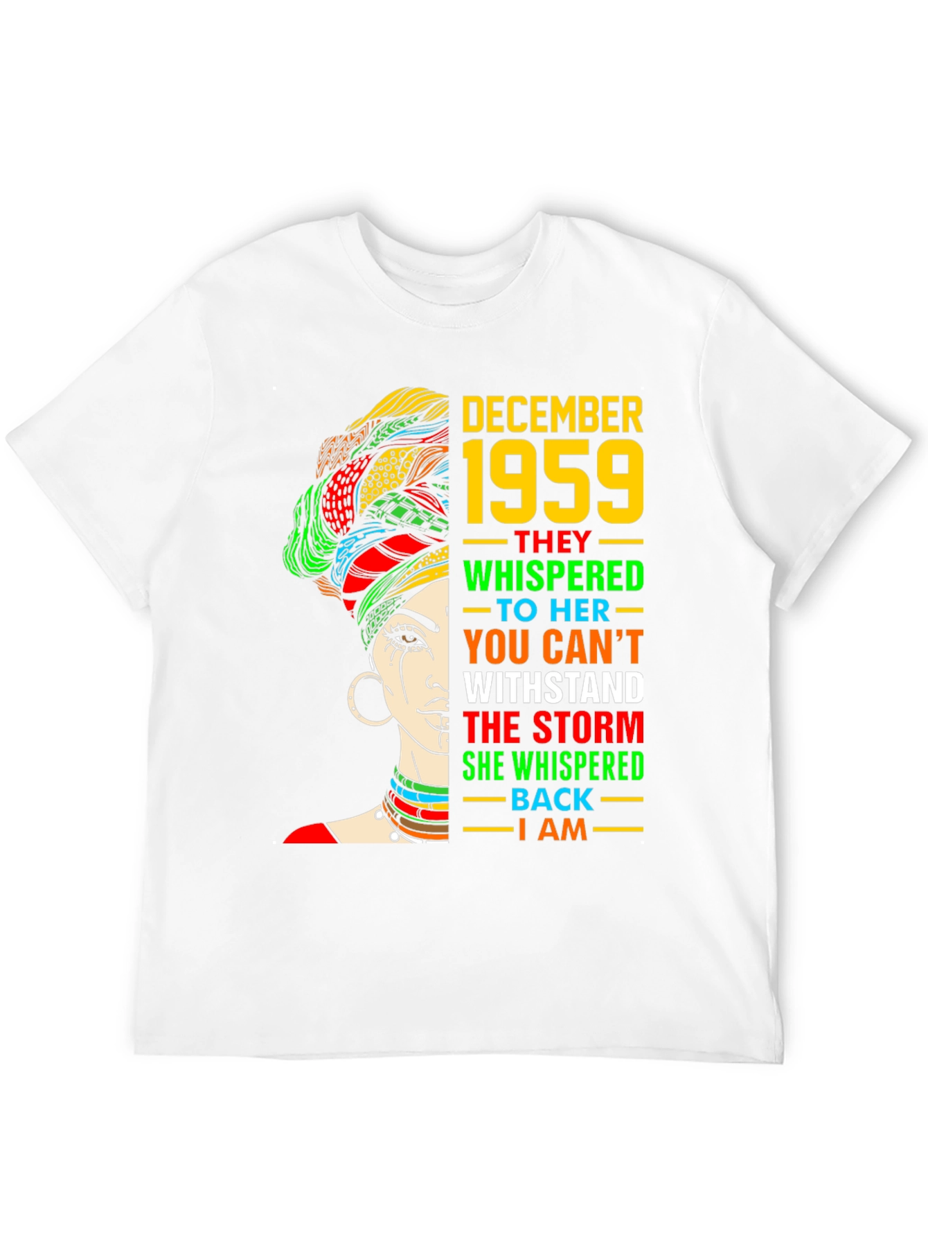 December 1959 Birthday T-Shirt for Women