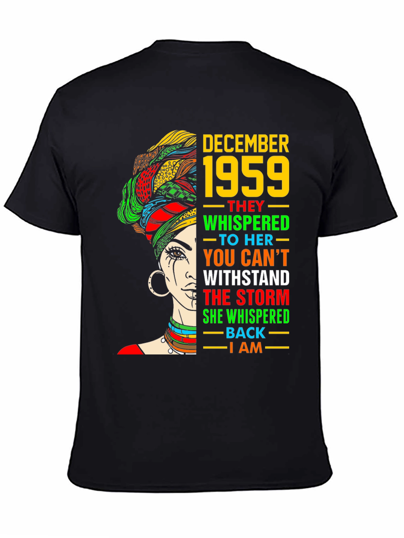December 1959 Birthday T-Shirt for Women