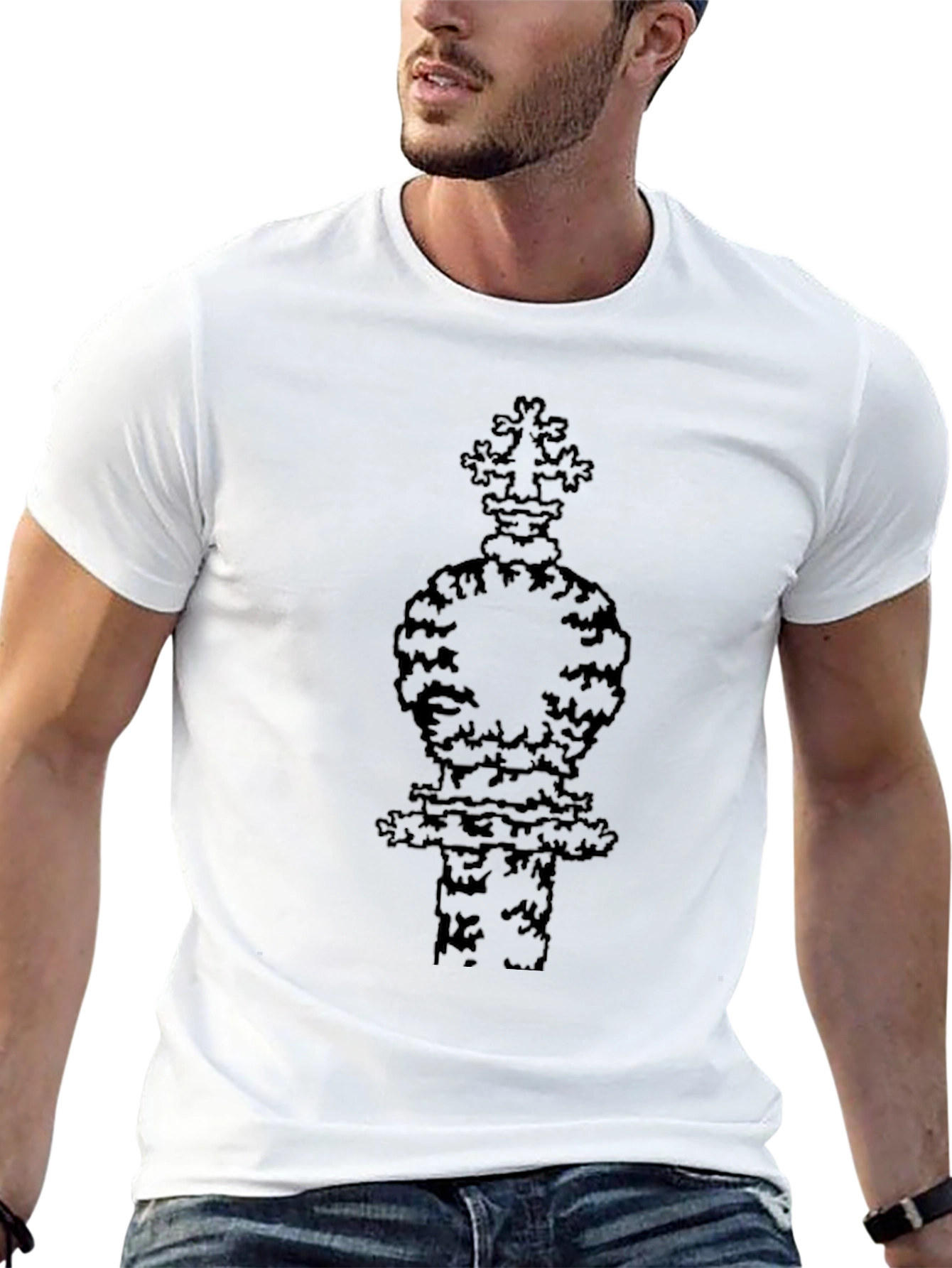 Atomic Cloud Graphic T-Shirt - Bold Black Tee
