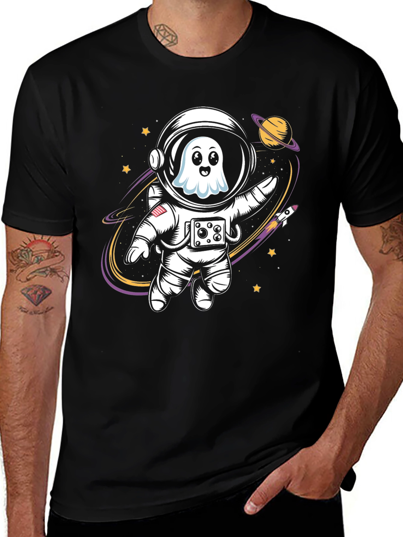 Ghost Astronaut T-Shirt