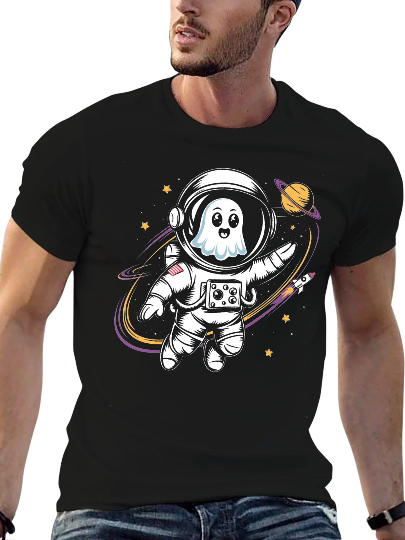 Ghost Astronaut T-Shirt