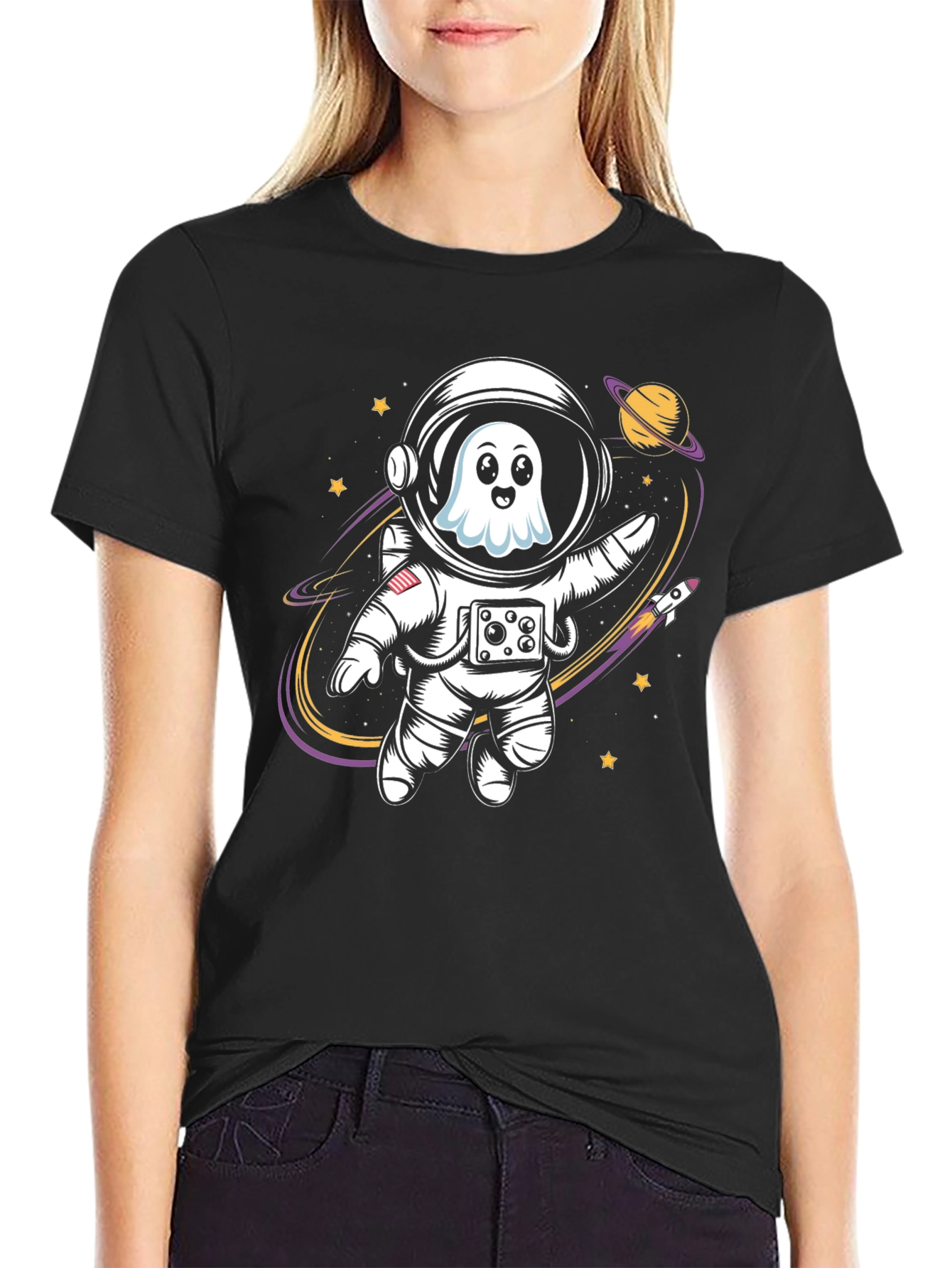 Ghost Astronaut T-Shirt