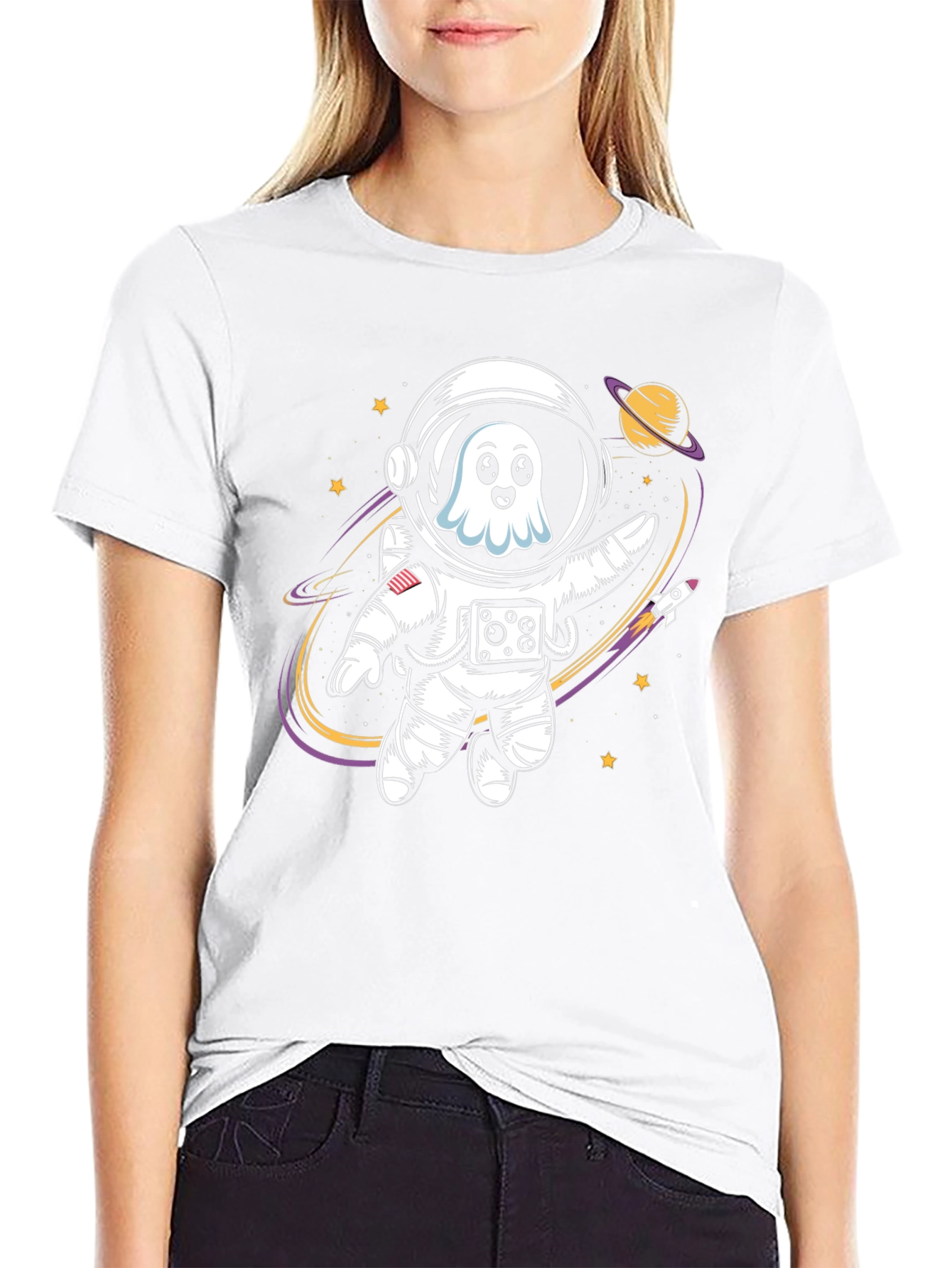 Ghost Astronaut T-Shirt