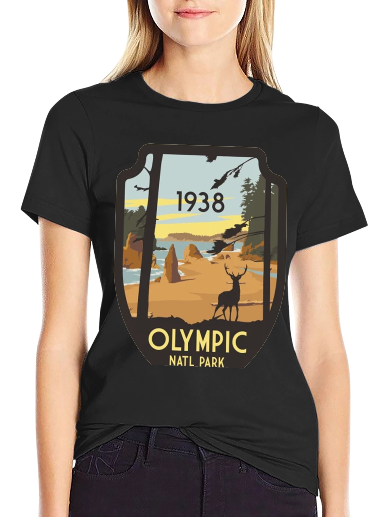 Olympic National Park 1938 Graphic Tee