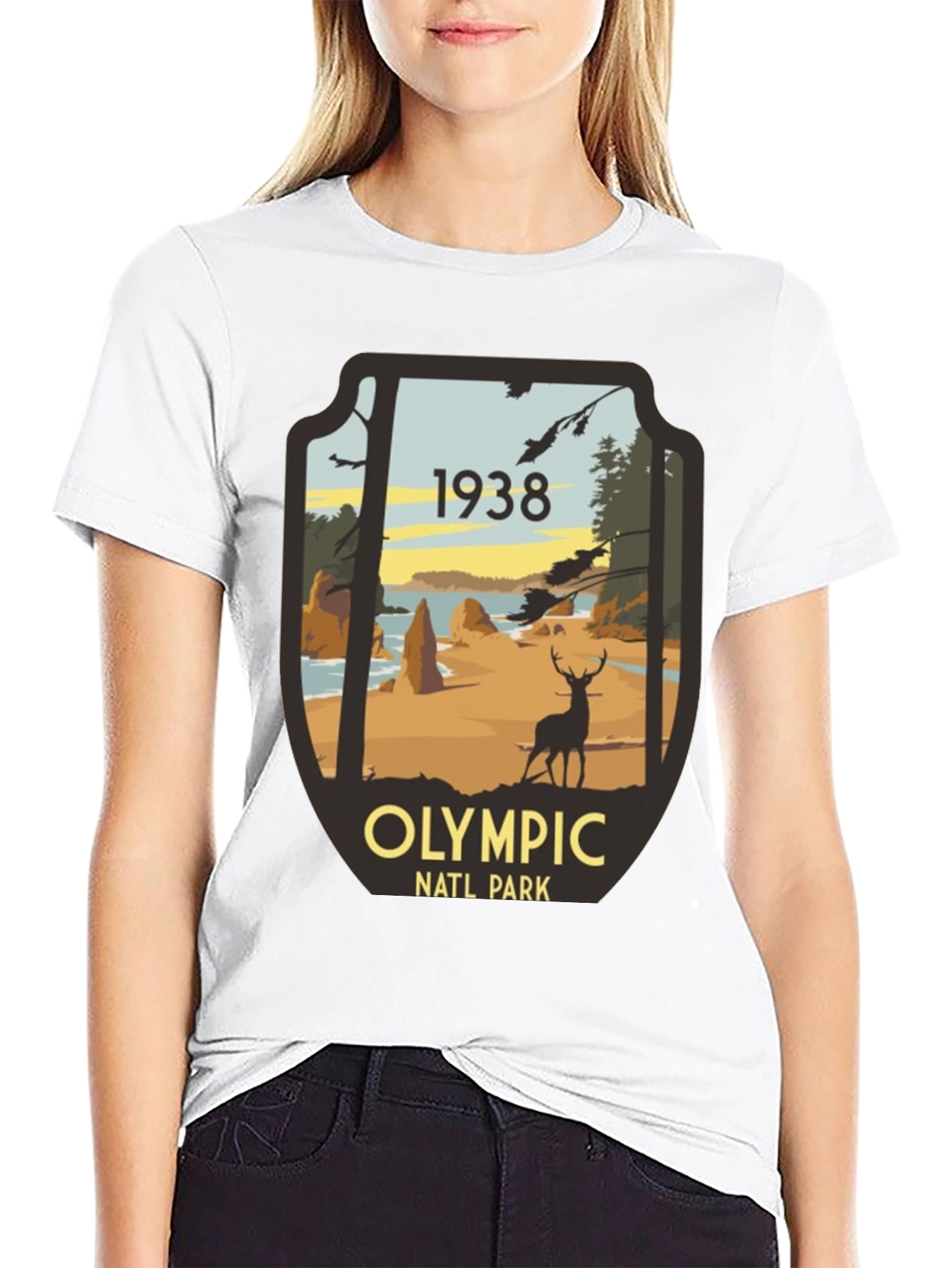 Olympic National Park 1938 Graphic Tee