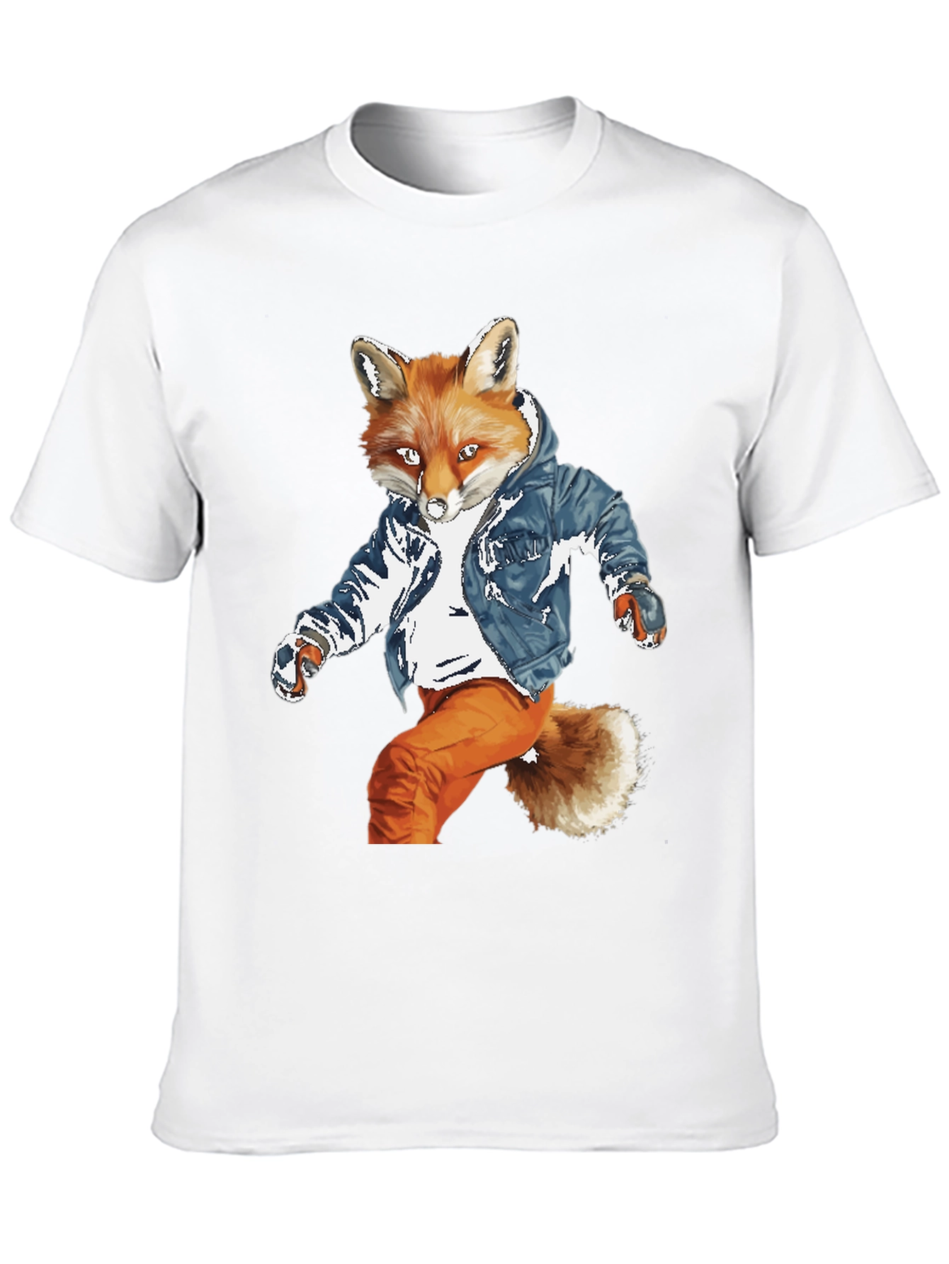 Cool Fox Graphic Tee - Urban Style