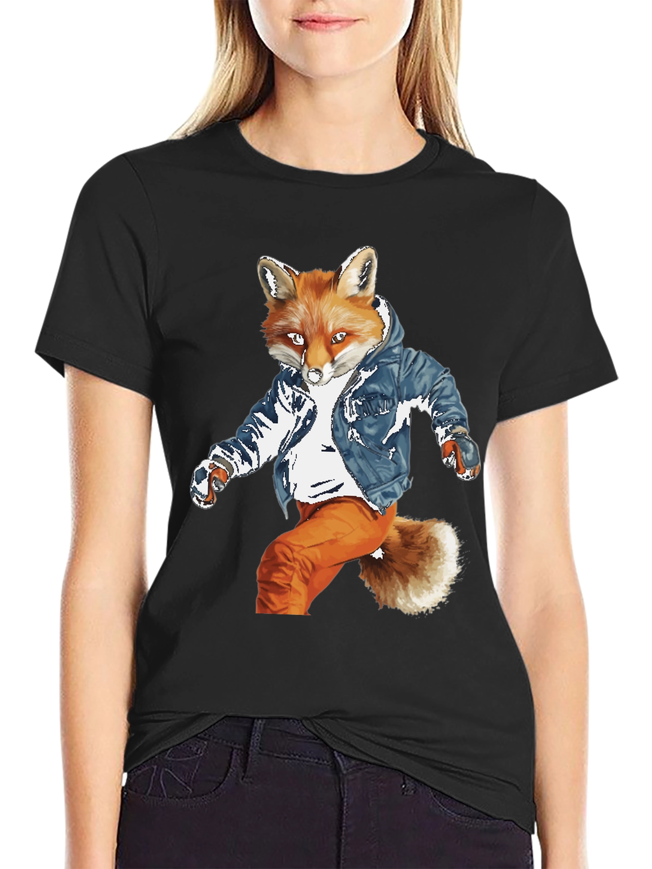 Cool Fox Graphic Tee - Urban Style